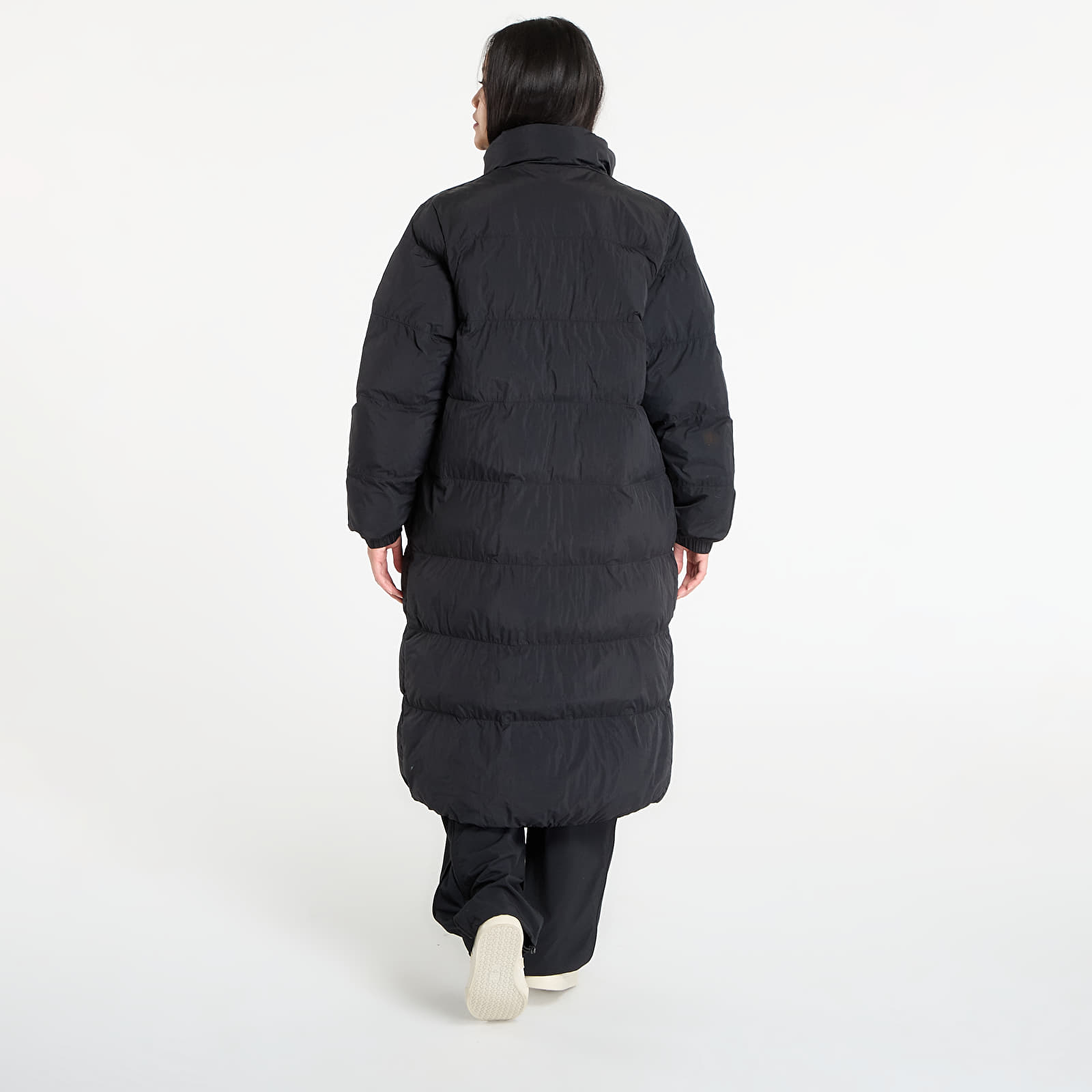 Women's Down Jackets adidas Adicolor Long Synthetic Down Puffer Coat Black