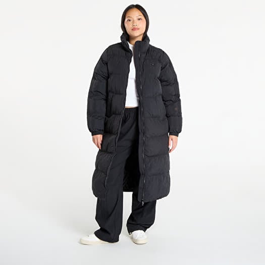 adidas Adicolor Long Synthetic Down Puffer Coat Black