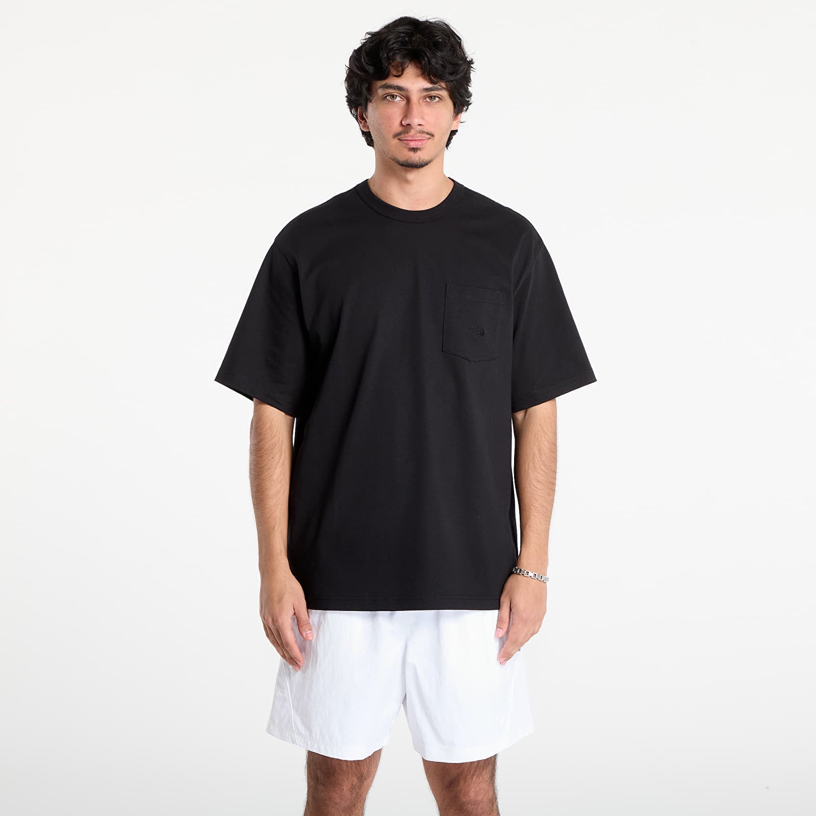 Тениска The North Face M Dome Relaxed Ss Pocket Tee TNF Black S