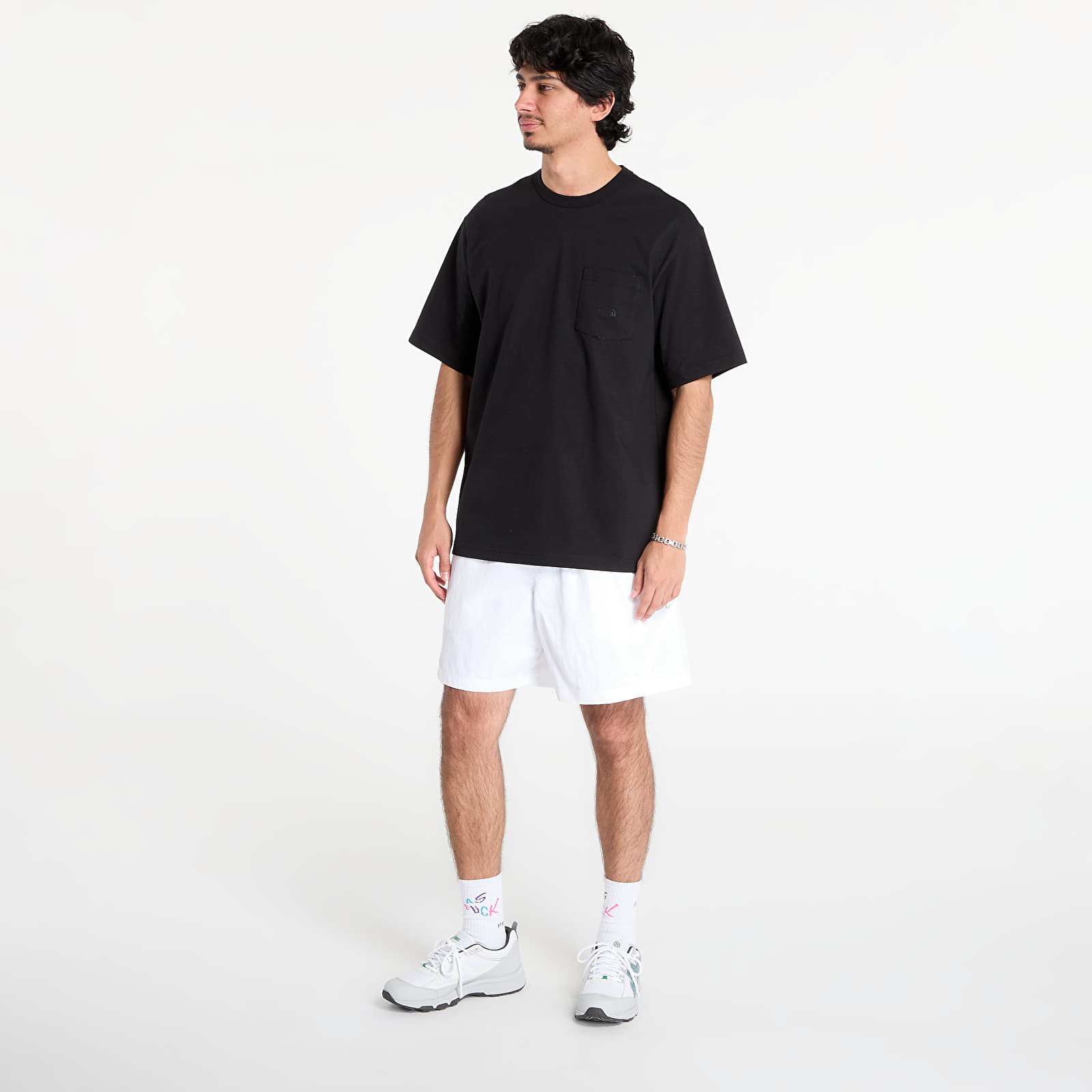 Men's T-shirts The North Face M Dome Relaxed Ss Pocket Tee TNF Black