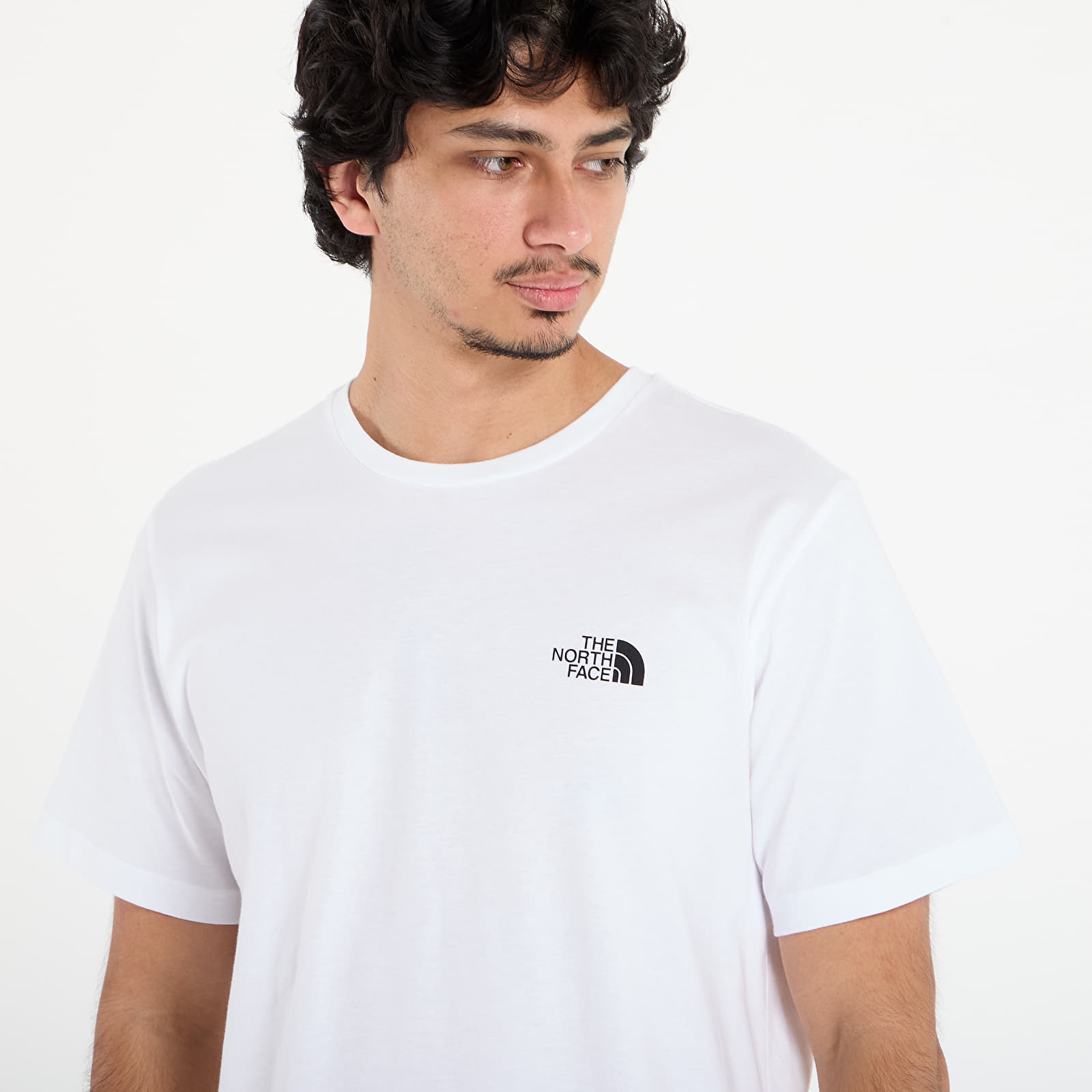 Men's T-shirts The North Face M Mountain Sketch Ss Tee TNF White