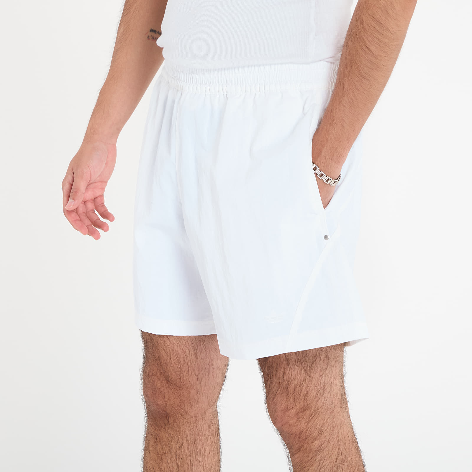 Men's shorts adidas x OG LA Long Beach Nylon Short UNISEX White