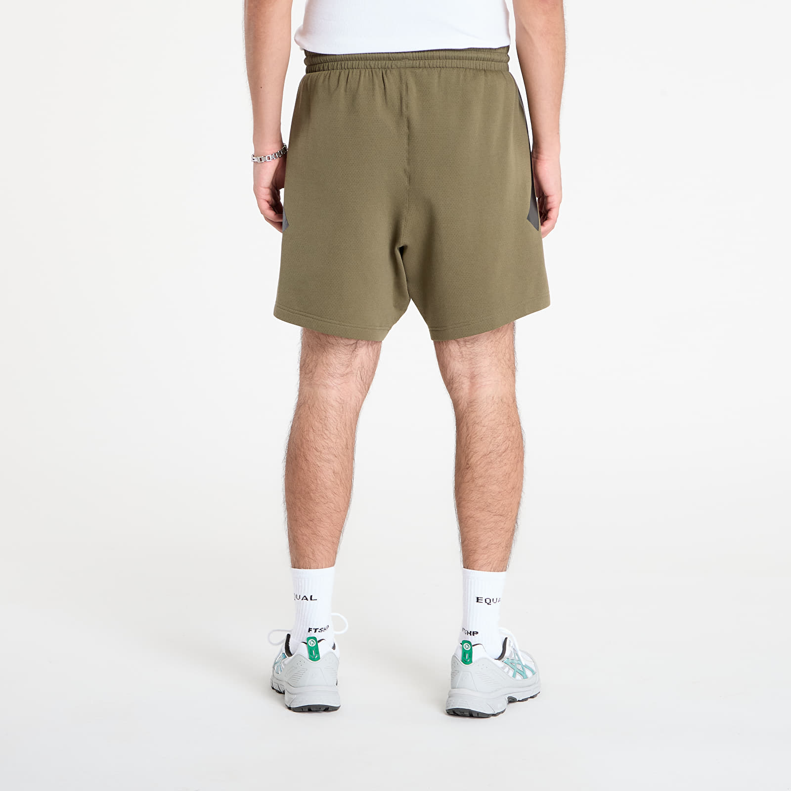 Men's shorts adidas Basketball Spacer Shorts UNISEX Olive Strata