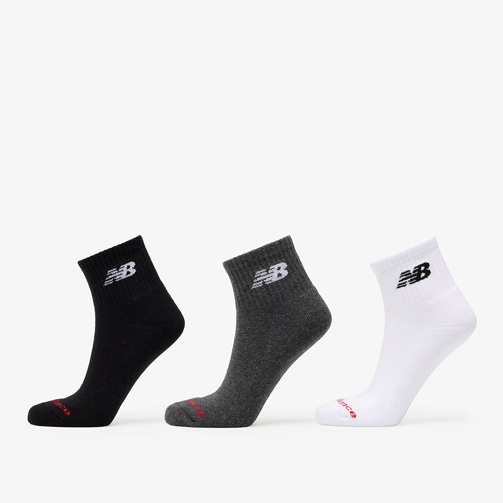 Men's socks New Balance Everyday Ankle Socks 3-Pack Multicolor