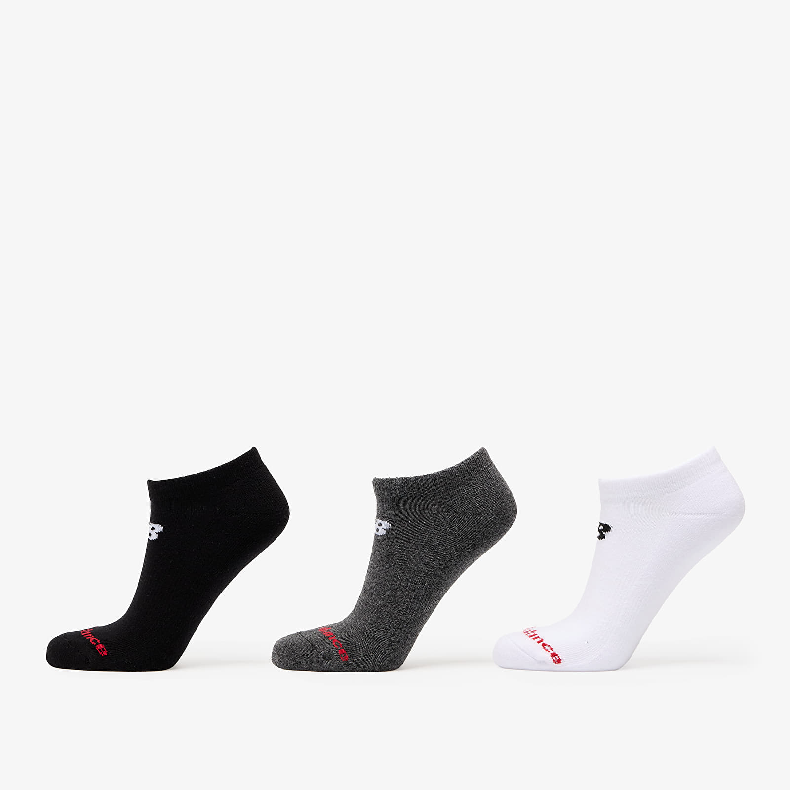 Men's socks New Balance Everyday No Show Socks 3-Pack Multicolor