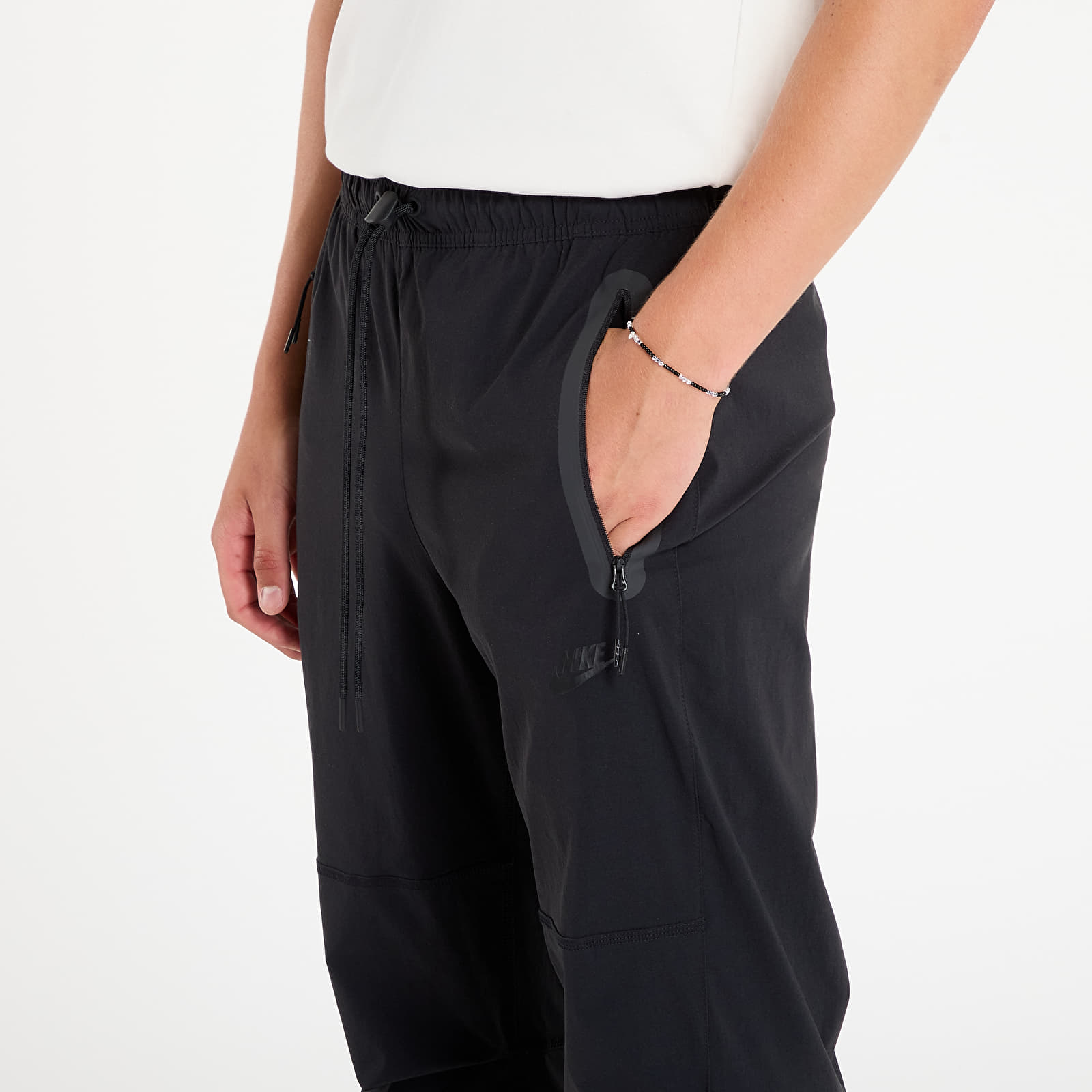 Men's trousers Nike Tech Men's Woven Pants Black/ Black