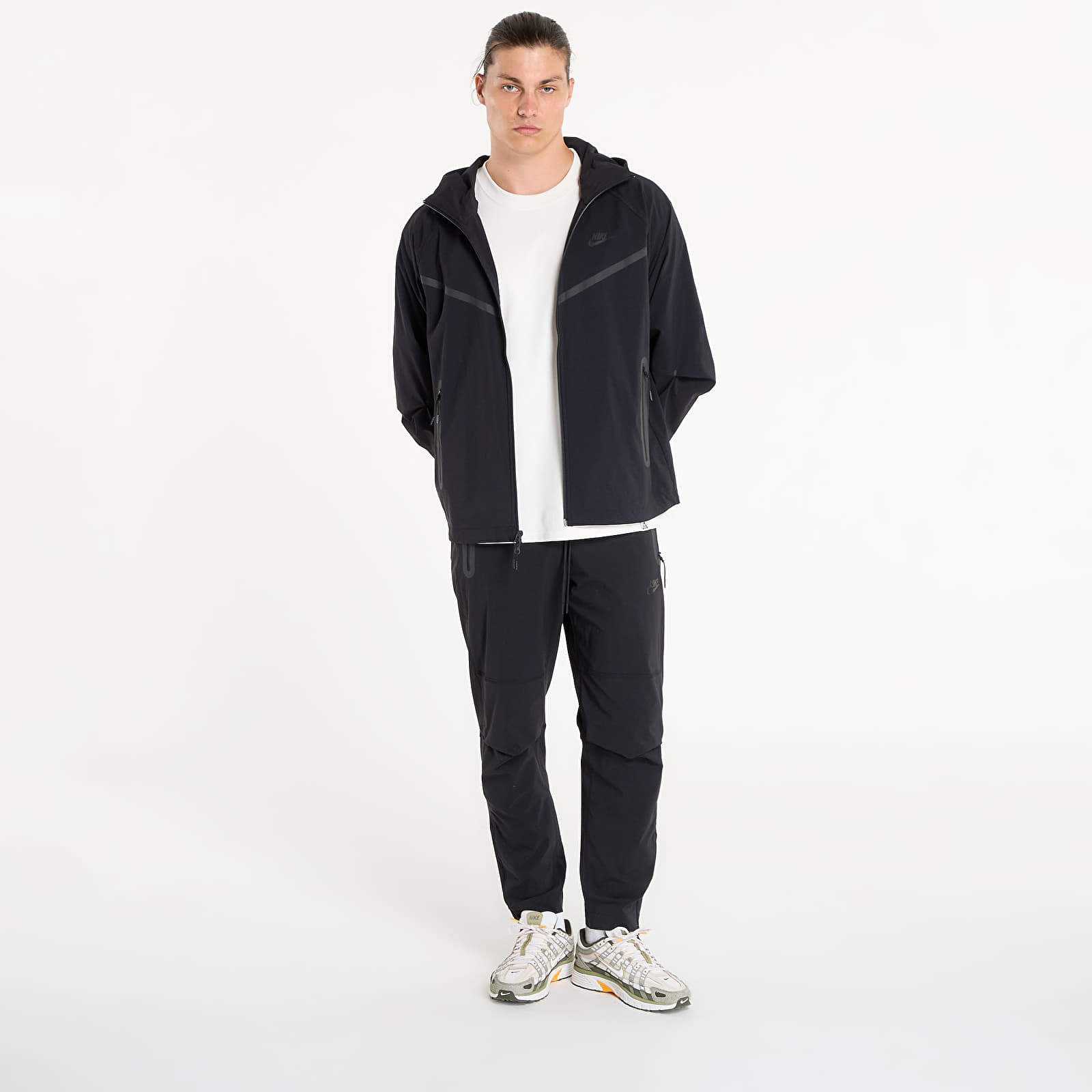 Men's jackets Nike Tech Men's Woven Jacket Black/ Black/ Black