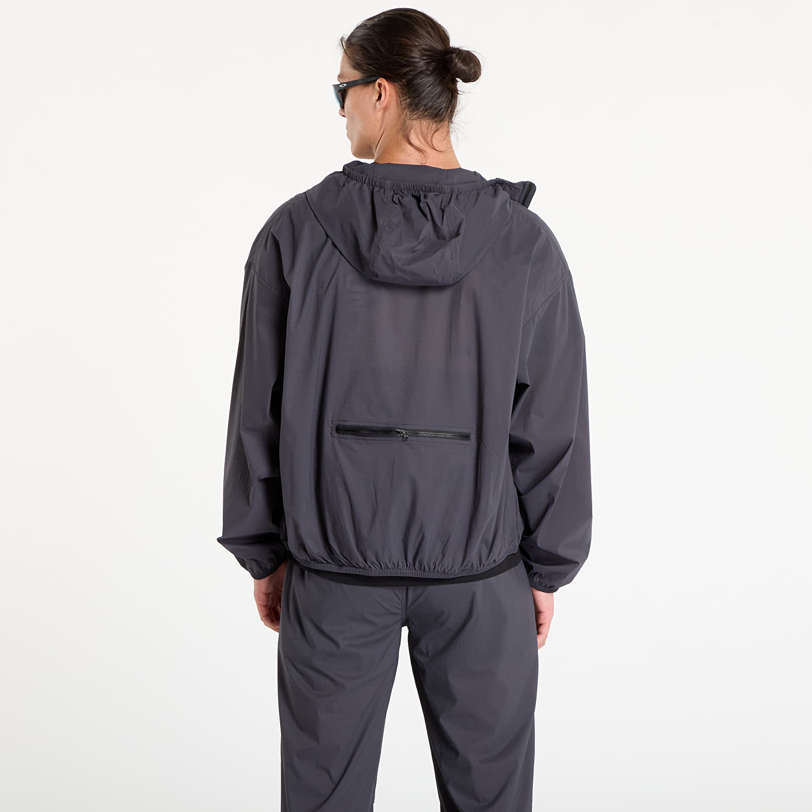 Men's jackets The North Face M Redbox Packable Hooded Wind Jacket Obsidian