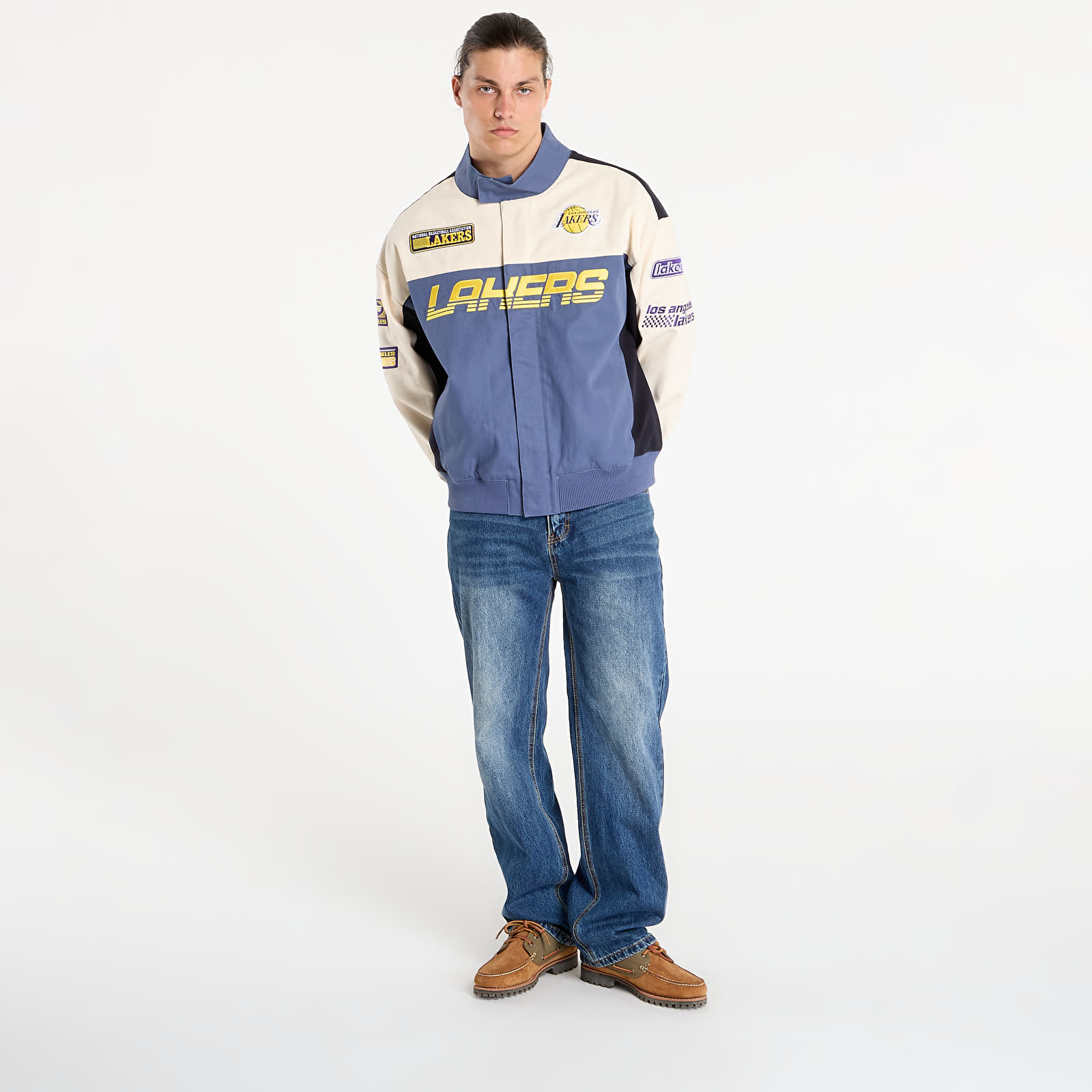 Men's jackets New Era NBA Motorsport Los Angeles Lakers UNISEX Min