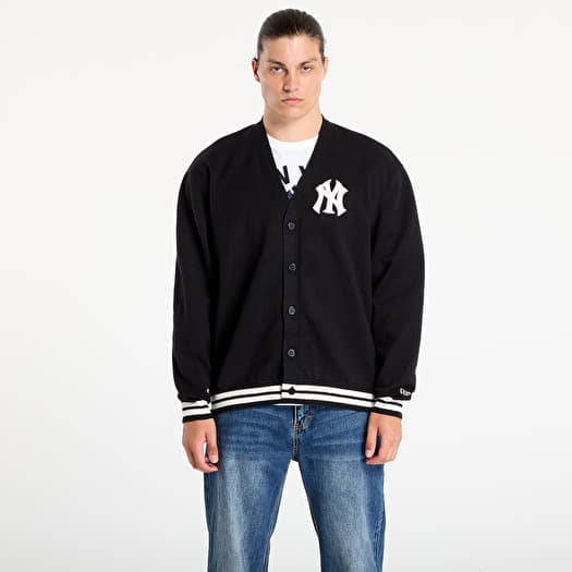 Sweater New Era MLB Knit Cardigan New York Yankees UNISEX Black