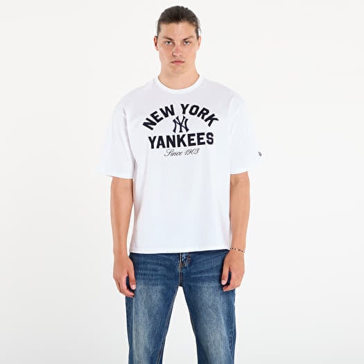 T-shirt New Era MLB Heritage New York Yankees UNISEX White