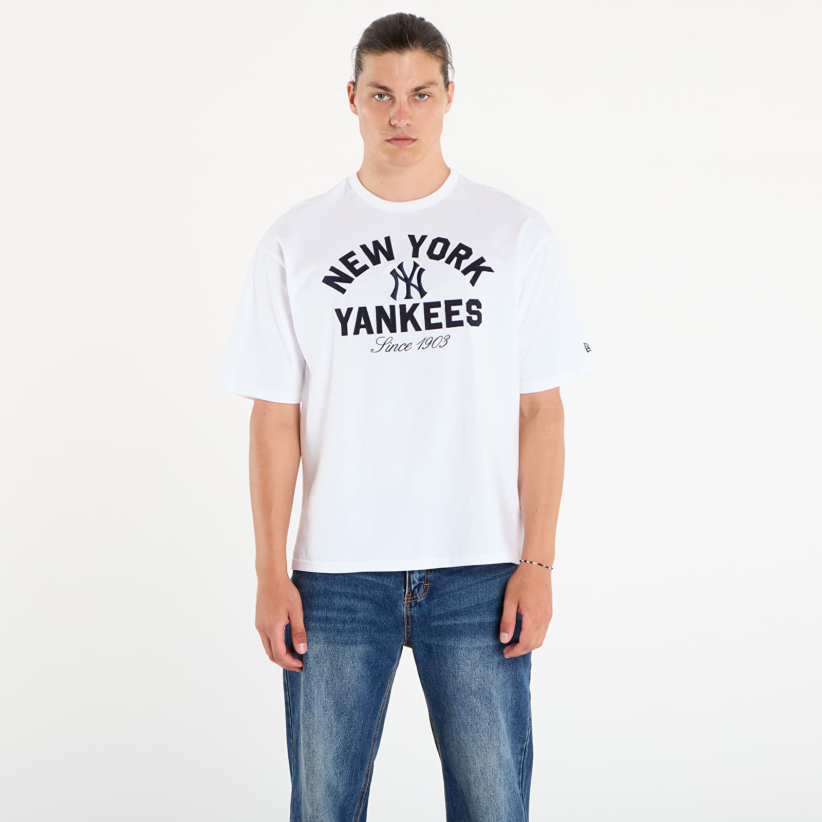 Men's T-shirts New Era MLB Heritage New York Yankees UNISEX White