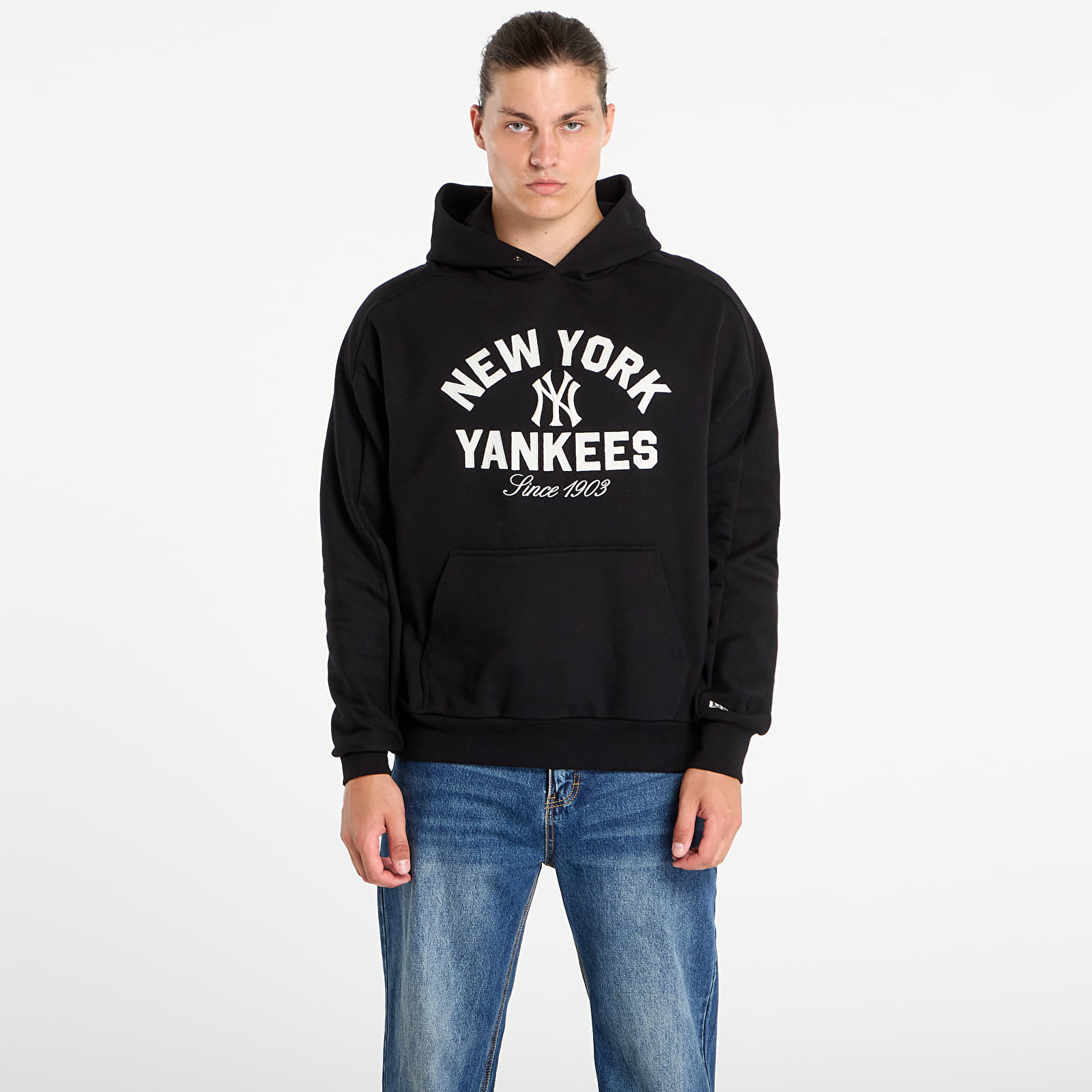 Men's sweatshirts New Era MLB Heritage Hoodie New York Yankees UNISEX Black