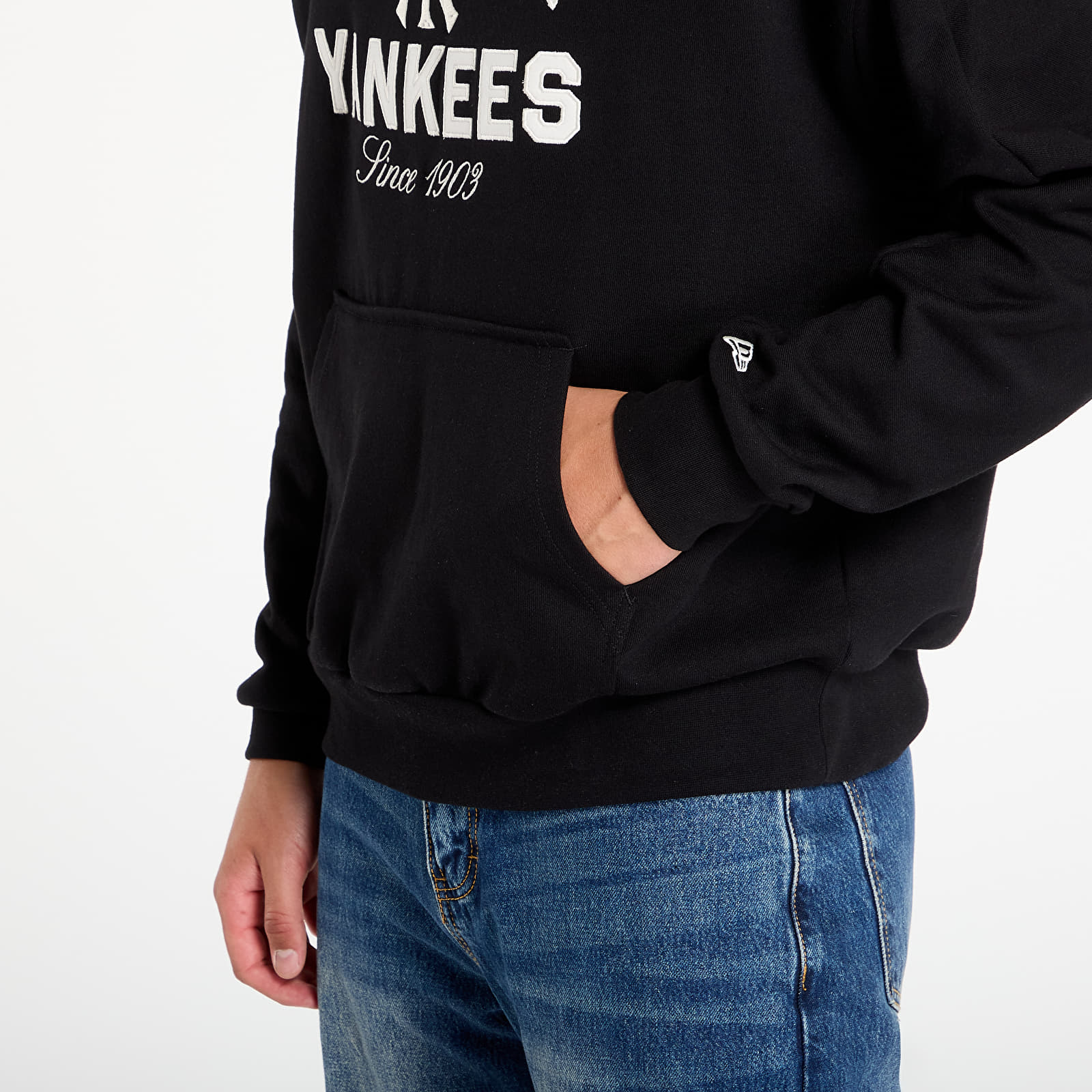 Men's sweatshirts New Era MLB Heritage Hoodie New York Yankees UNISEX Black