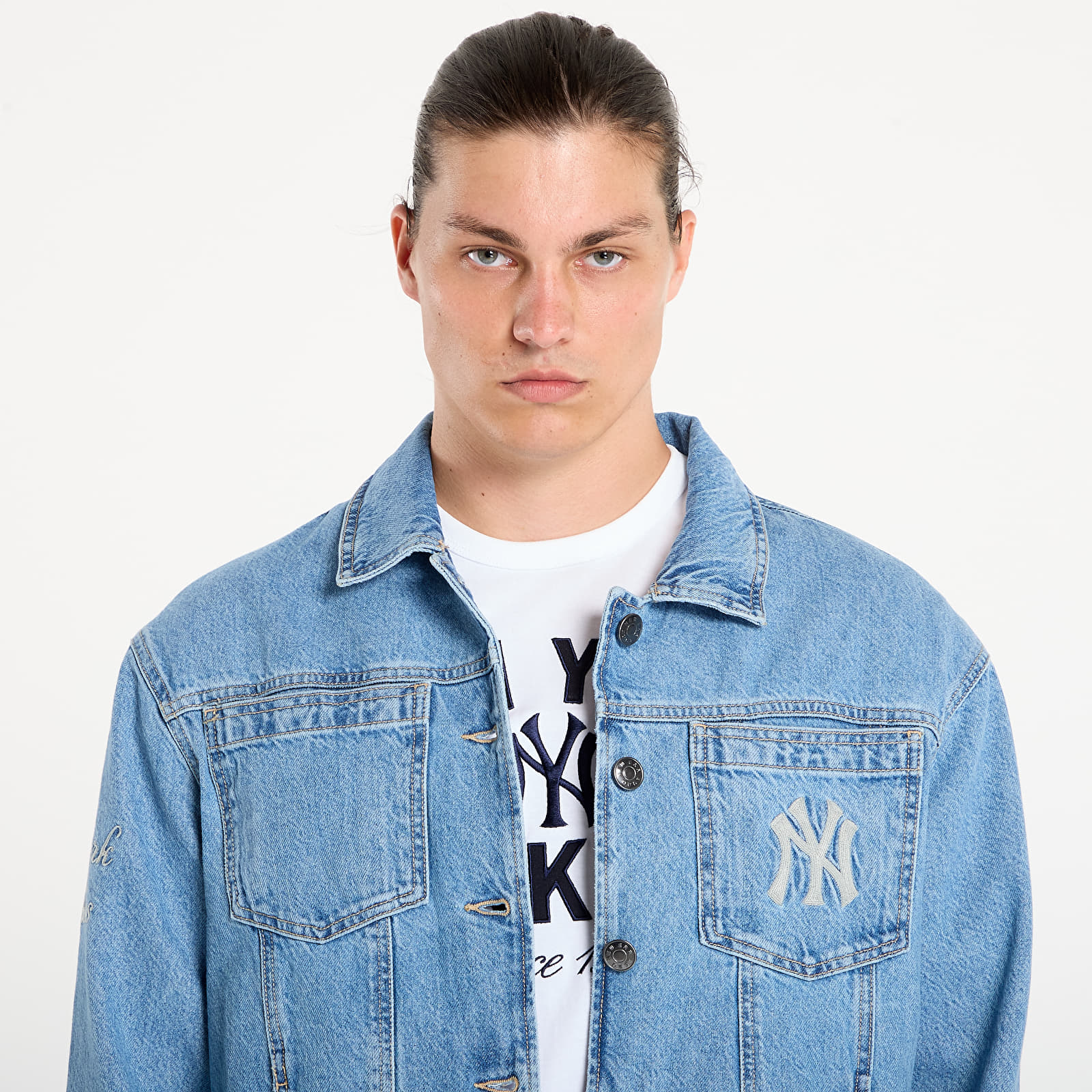 Men's jackets New Era MLB Denim New York Yankees UNISEX Rdm