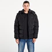 Urban Classics Hooded Puffer Jacket Black