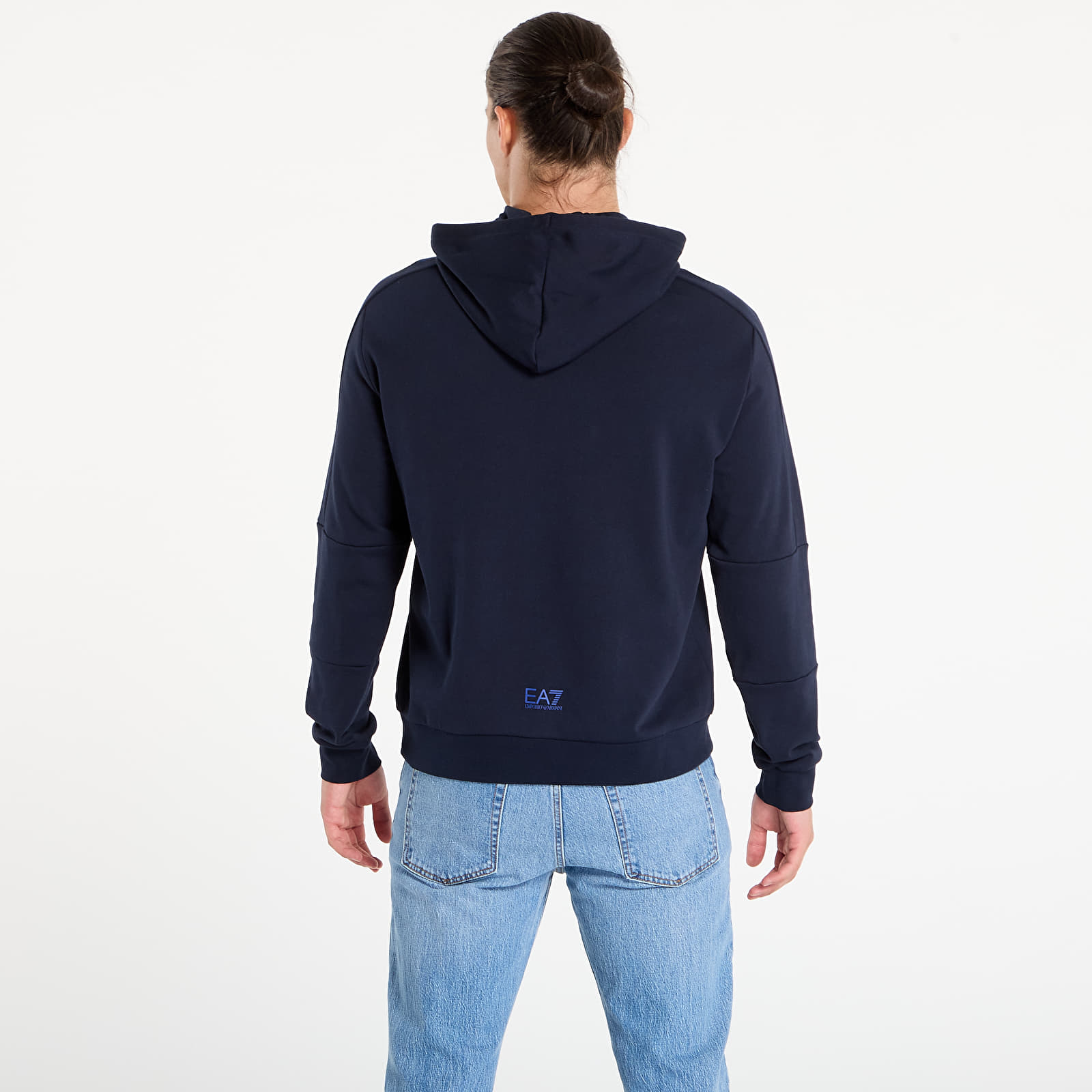 Hoodies and sweatshirts  EA7 Emporio Armani Train Logo Series M Hoodie Rn Armani Blue