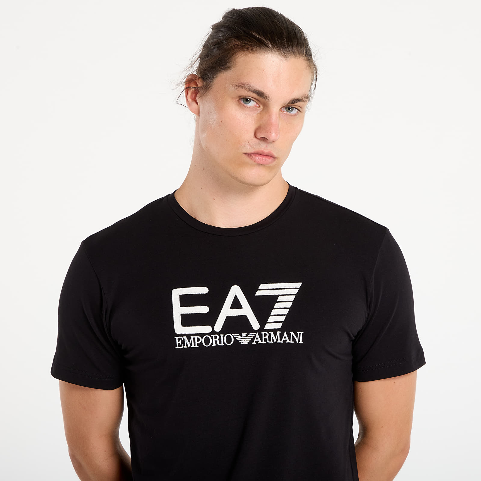 T-shirts EA7 Emporio Armani Train Visibility M Tee Ss St Black / Cream