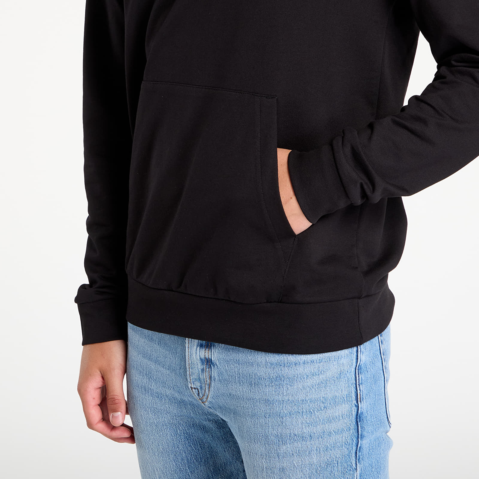 Hoodies and sweatshirts  EA7 Emporio Armani Train Logo Series M Hoodie Rn Black/White