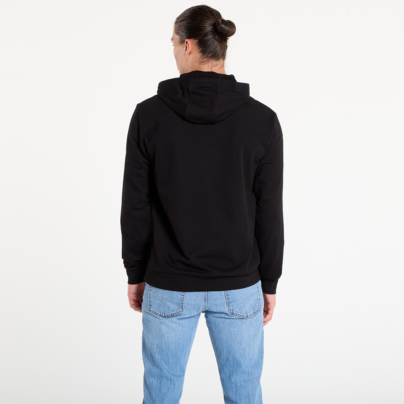 Hoodies and sweatshirts  EA7 Emporio Armani Train Logo Series M Hoodie Rn Black/White