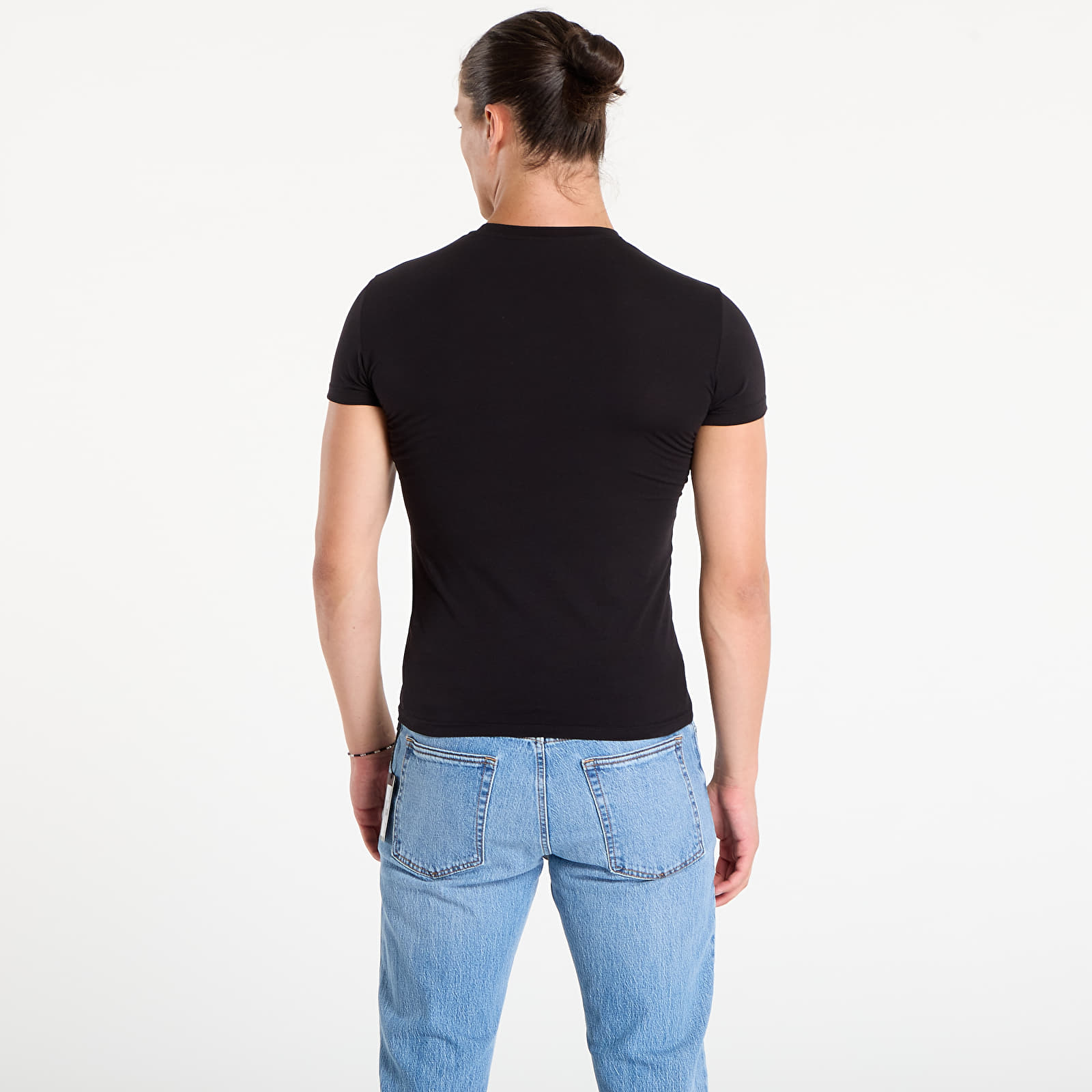 T-shirts EA7 Emporio Armani S/Sleeve Crew Neck T-Shirt Black Beauty