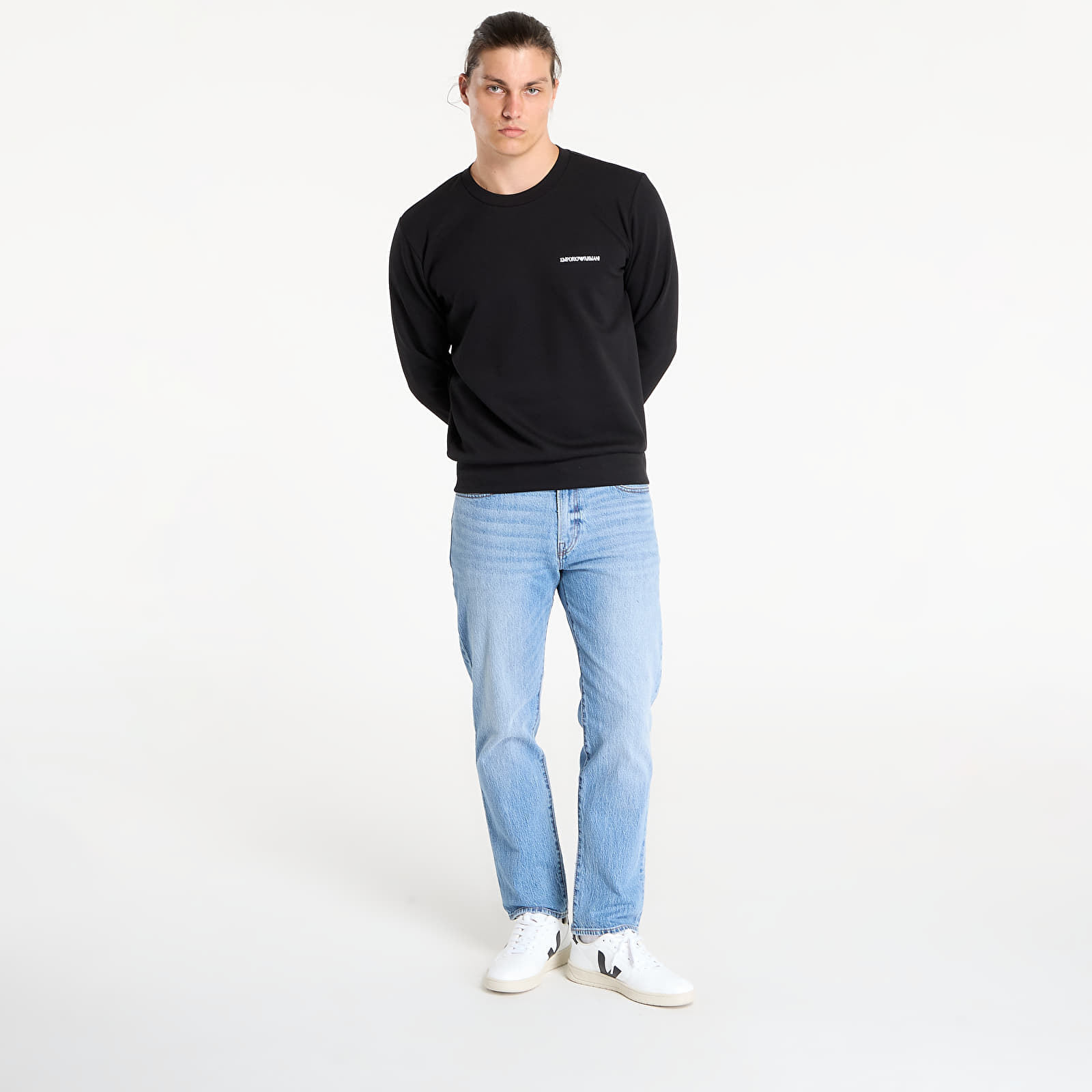 Hoodies and sweatshirts  EA7 Emporio Armani Crew Neck Sweatshirt Black