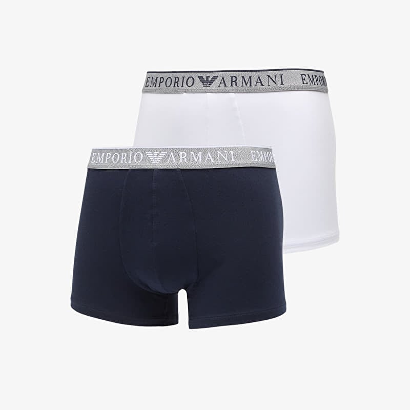 Boxers EA7 Emporio Armani Bottom Trunk 2-Pack Armani Blue/ White
