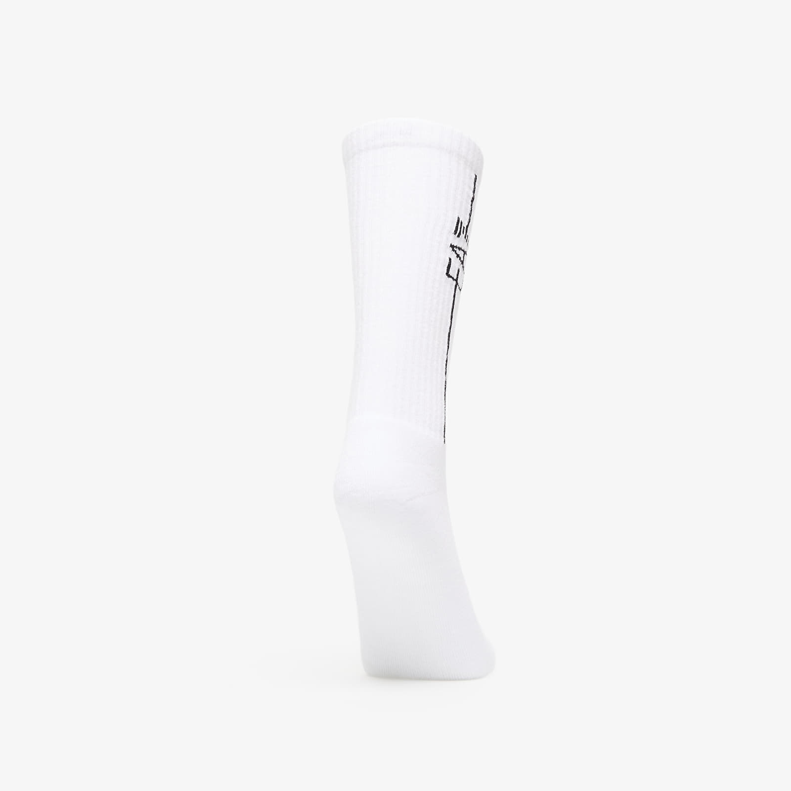 EA7 Emporio Armani Unisex Train Socks 2-Pack White/ White L/XL
