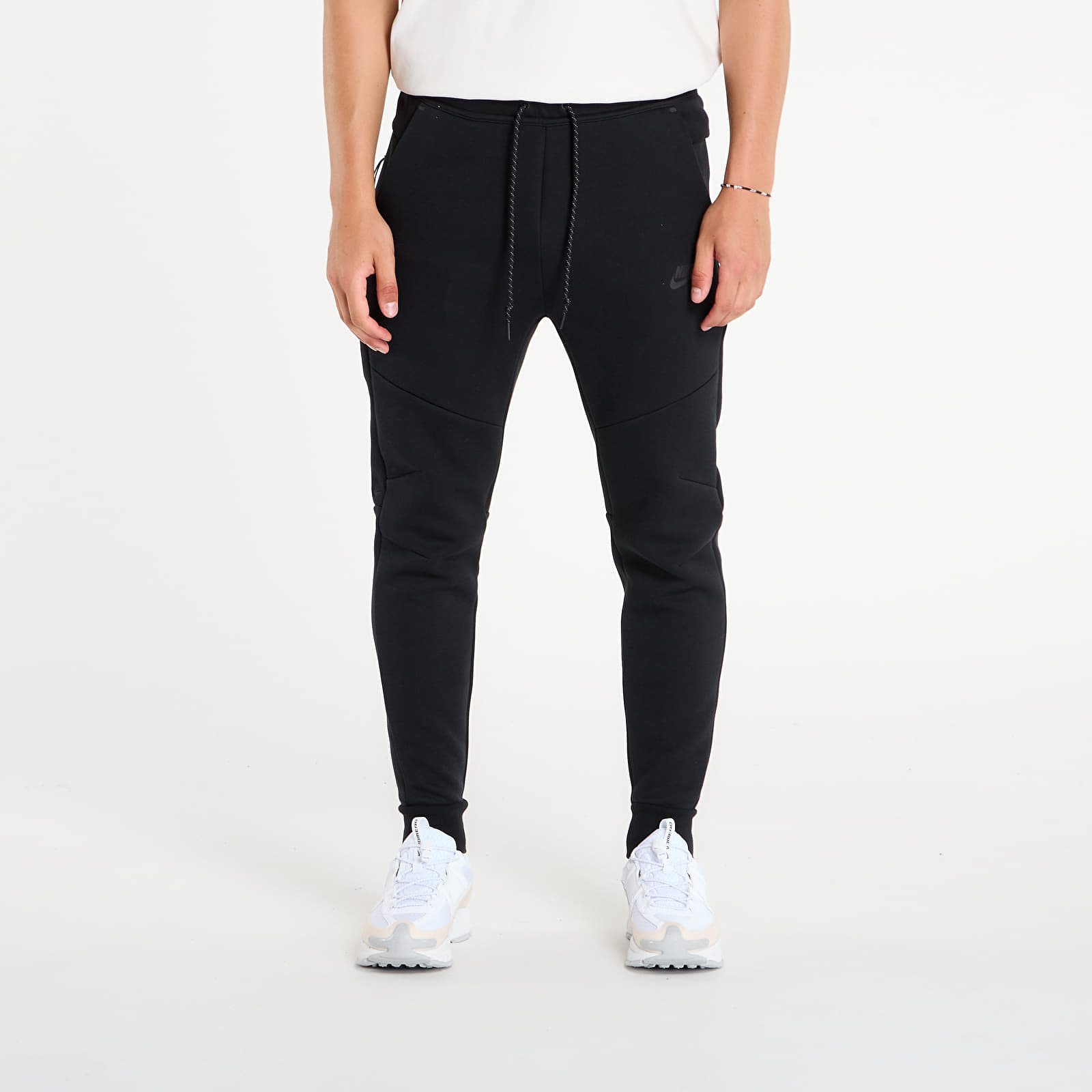 Camisolas de homem Nike Tech Men's Fleece Joggers Black/ Black