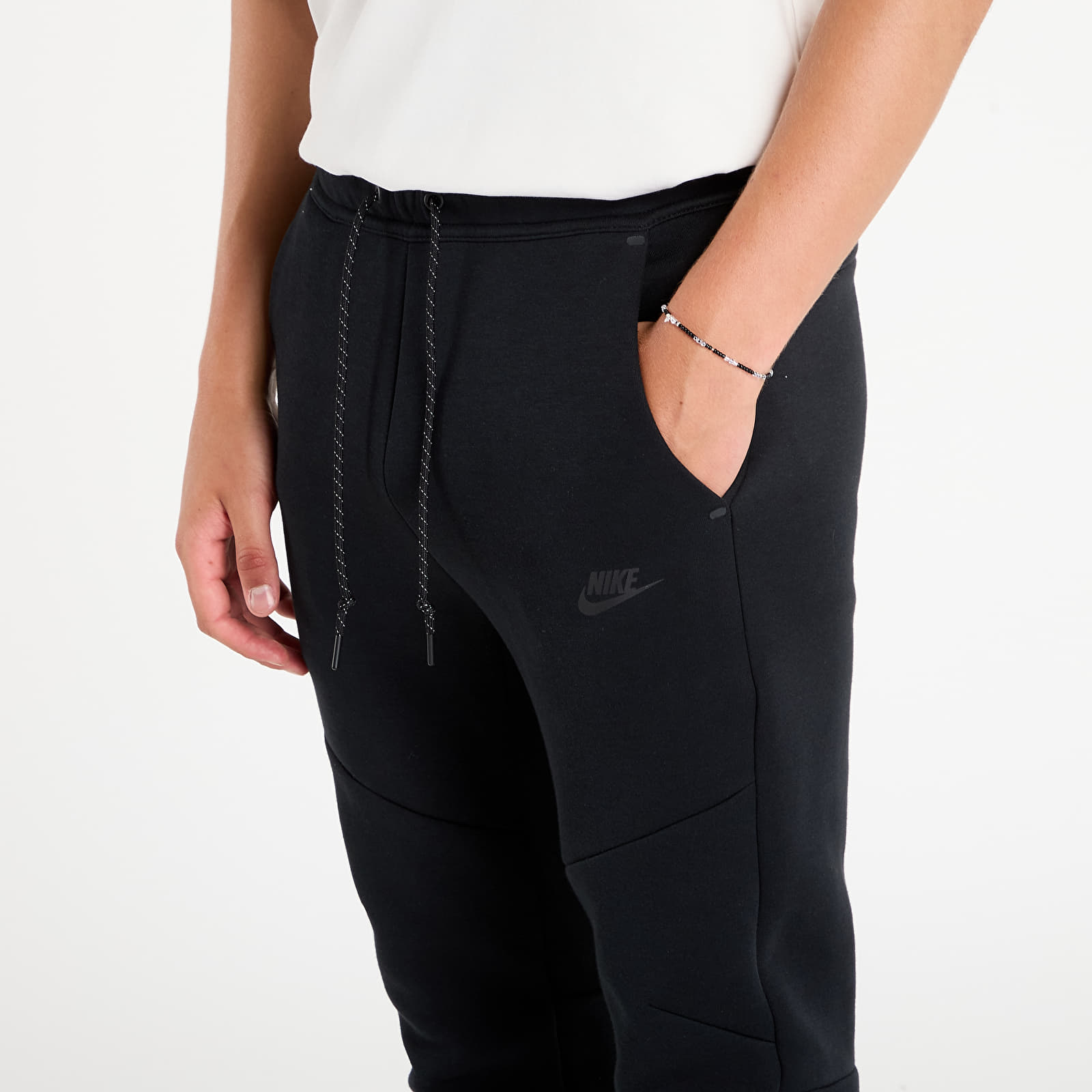 Camisolas de homem Nike Tech Men's Fleece Joggers Black/ Black