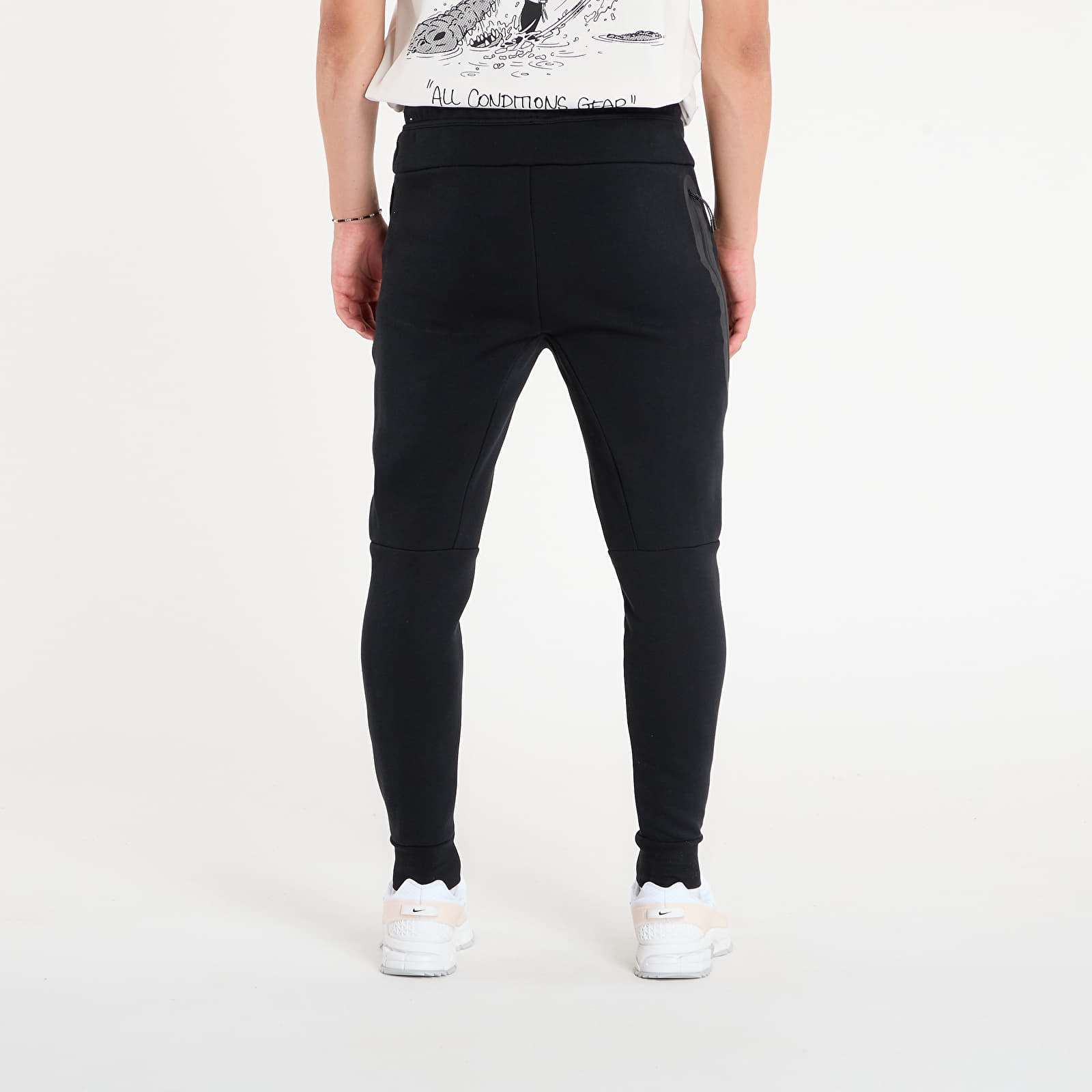 Camisolas de homem Nike Tech Men's Fleece Joggers Black/ Black