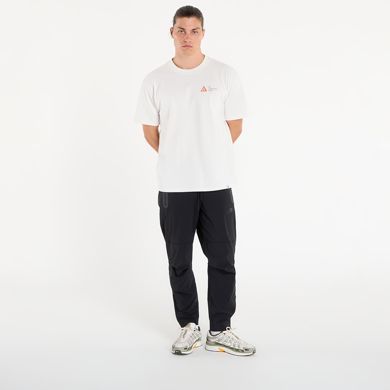 Men's trousers Nike Tech Men's Woven Pants Black/ Black