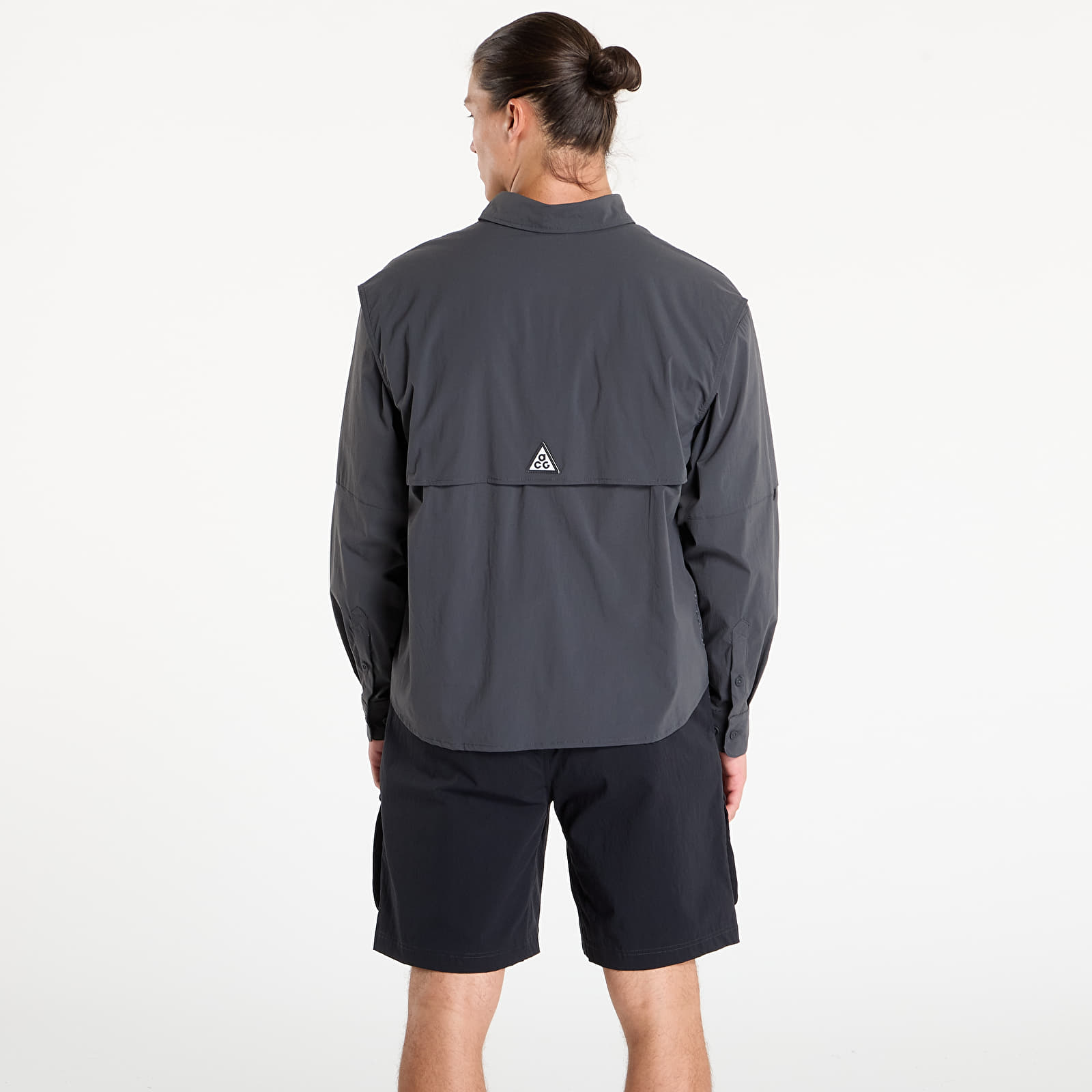 Camisas de homem Nike ACG "Orb Weaver" Dri-FIT ADV UV Long-Sleeve Shirt Anthracite/ Summit White/ Summit White