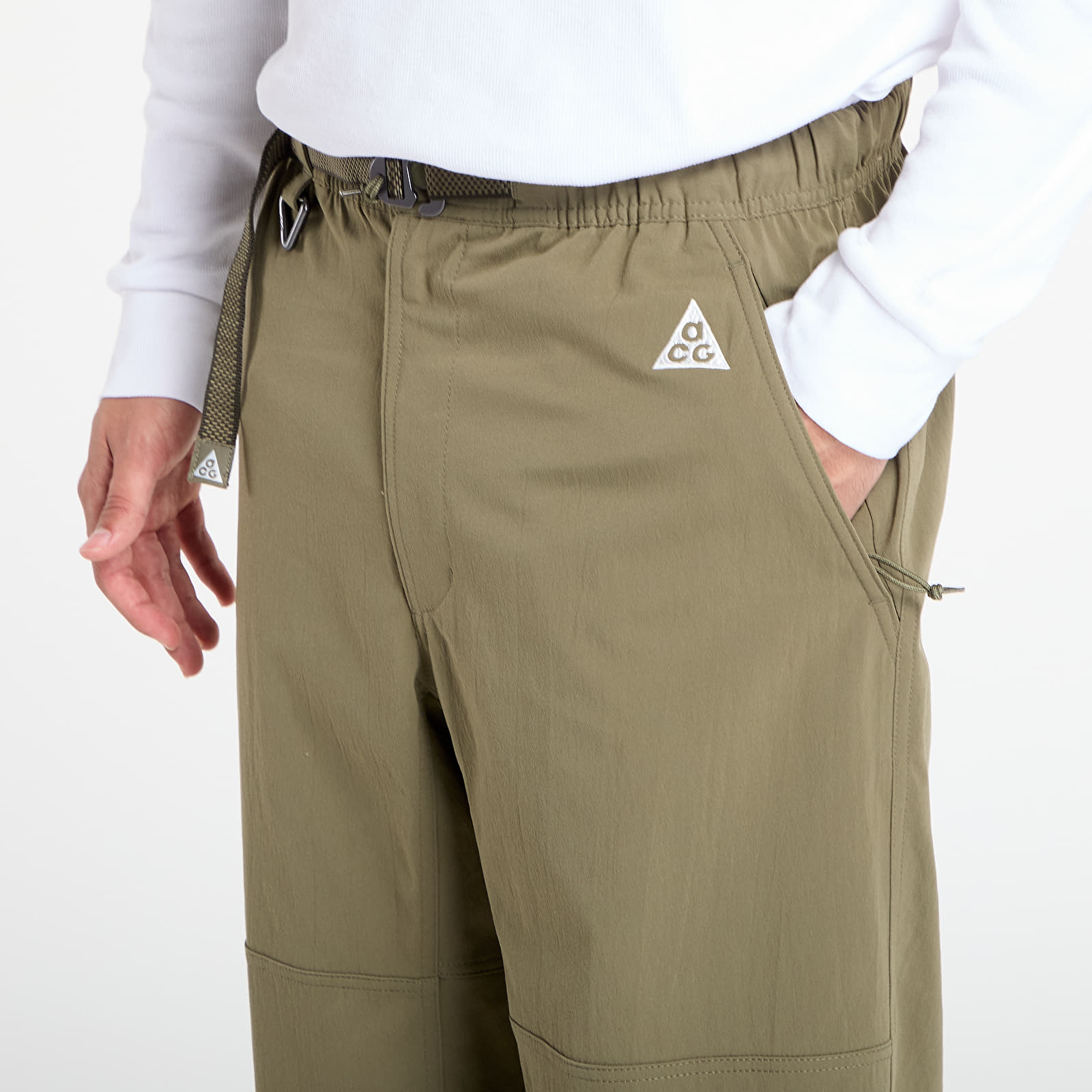 Men's trousers Nike ACG Men's UV Hiking Pants Medium Olive/ Sequoia/ Summit White