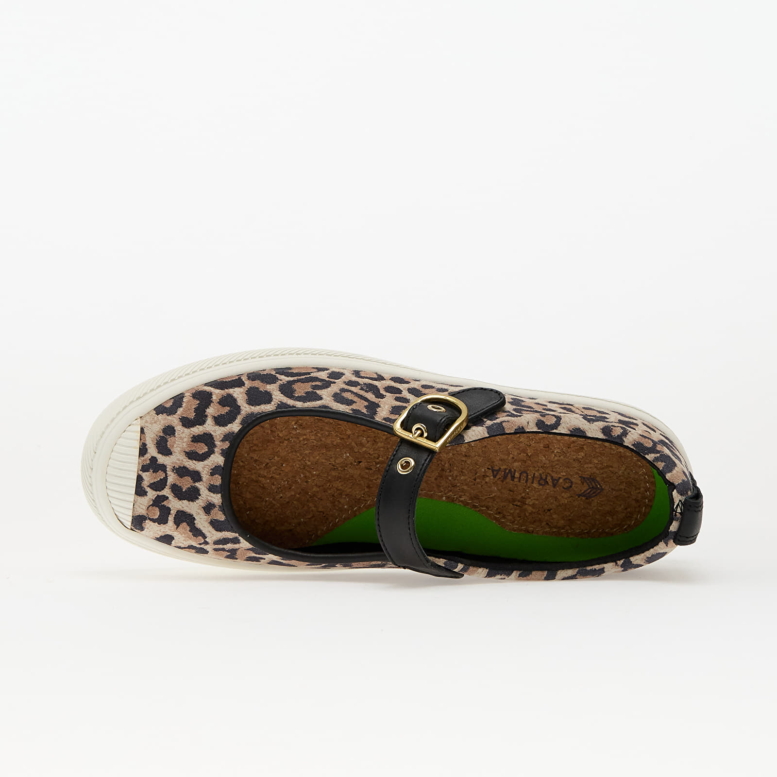 Women's sneakers and shoes Cariuma W Oca Mary Jane Leopard Print
