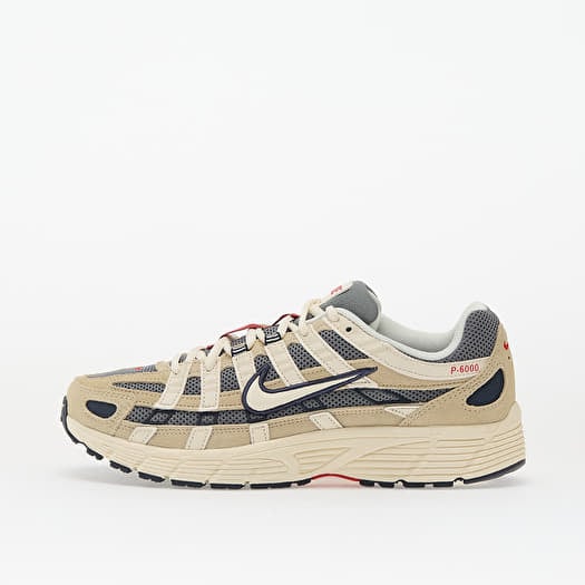 Nike P-6000 Lt Khaki/ Pale Ivory-Thunder Blue-Cool Grey-Univ Red
