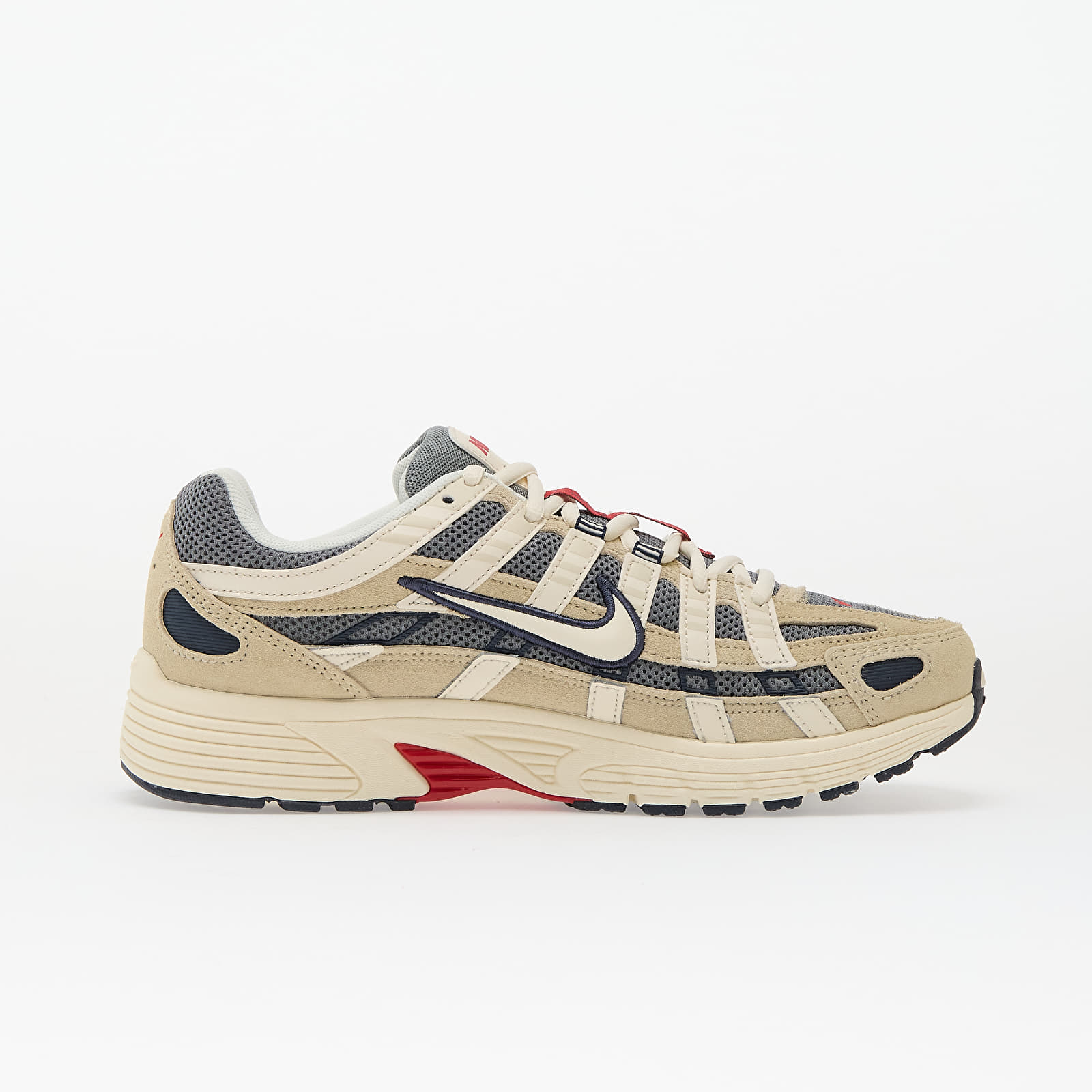 Ανδρικά παπούτσια Nike P-6000 Lt Khaki/ Pale Ivory-Thunder Blue-Cool Grey-Univ Red