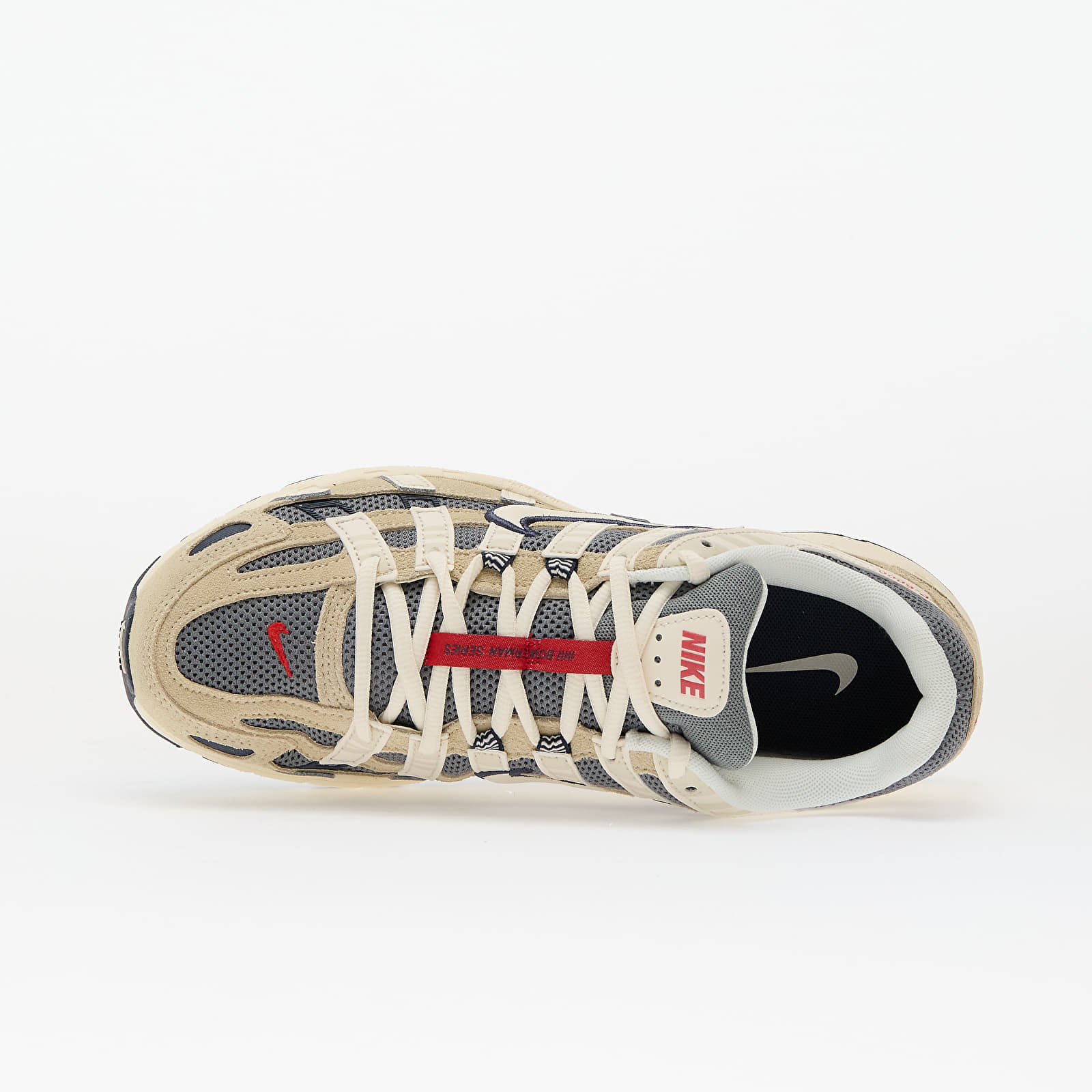Ανδρικά παπούτσια Nike P-6000 Lt Khaki/ Pale Ivory-Thunder Blue-Cool Grey-Univ Red