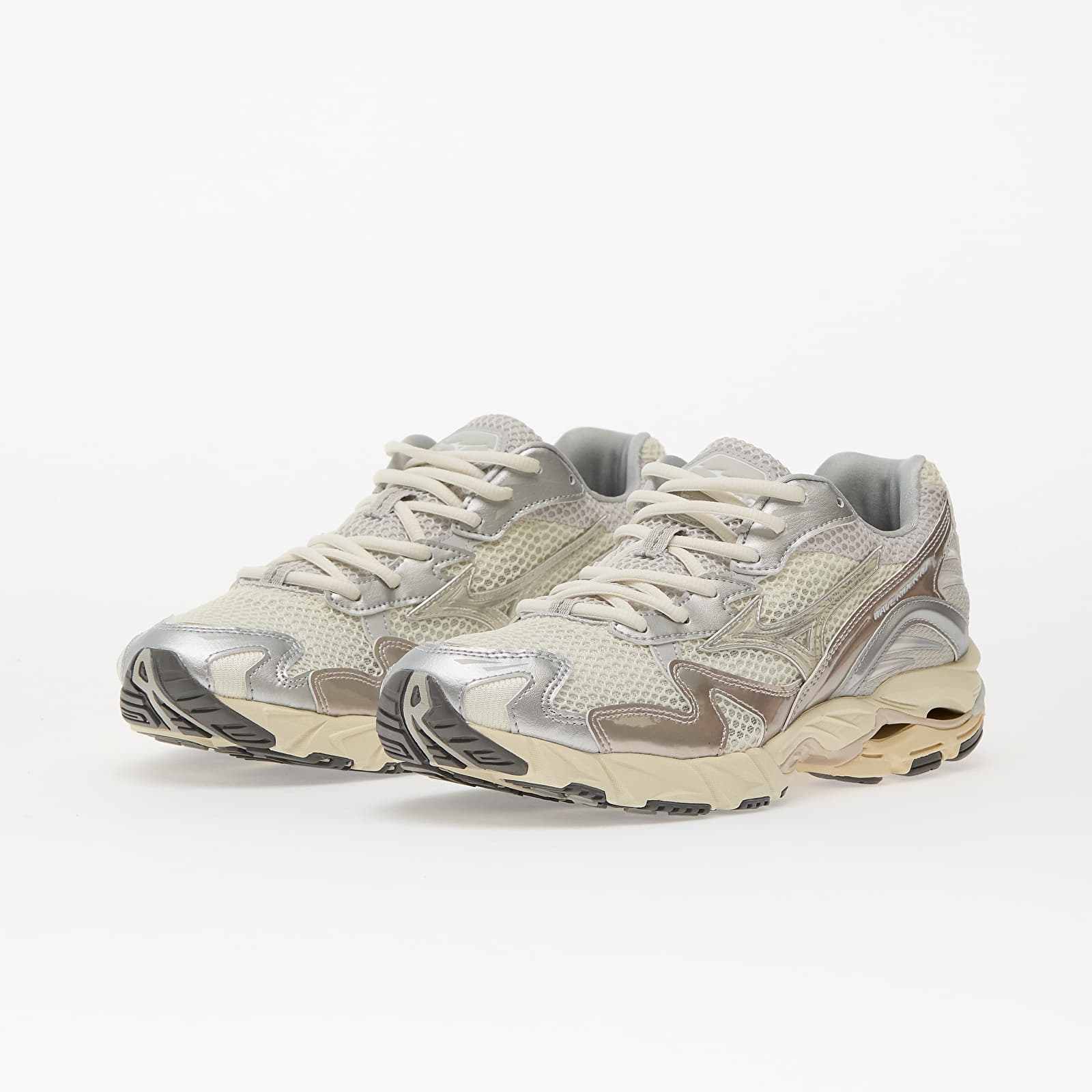 Chaussures et baskets homme Mizuno Wave Rider 10 Mizuno Snow White/ White Sand/ Nimbus Cloud