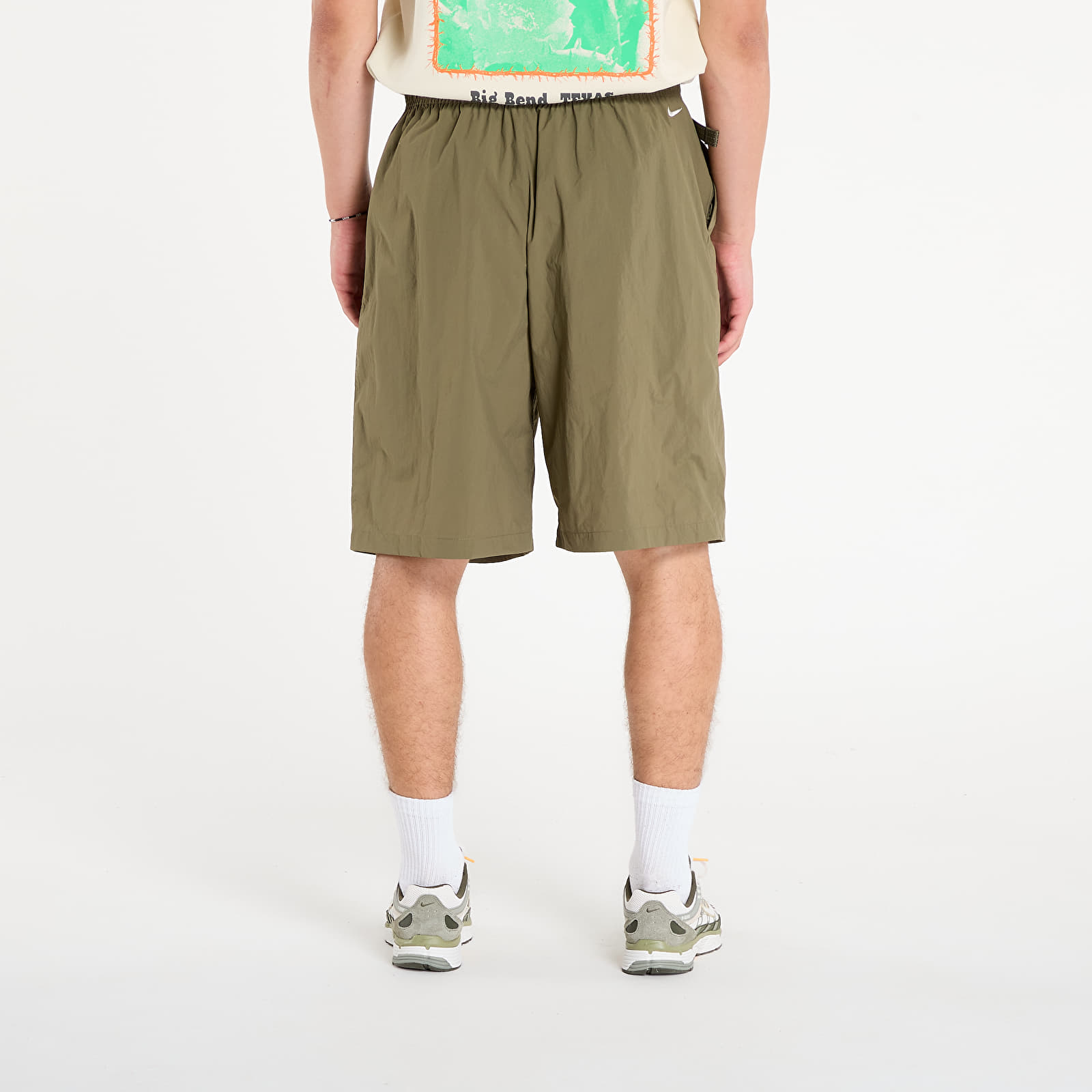 Men's shorts Nike ACG "Orb Weaver" UV Repel Oversized Shorts Medium Olive/ Medium Olive/ Summit White