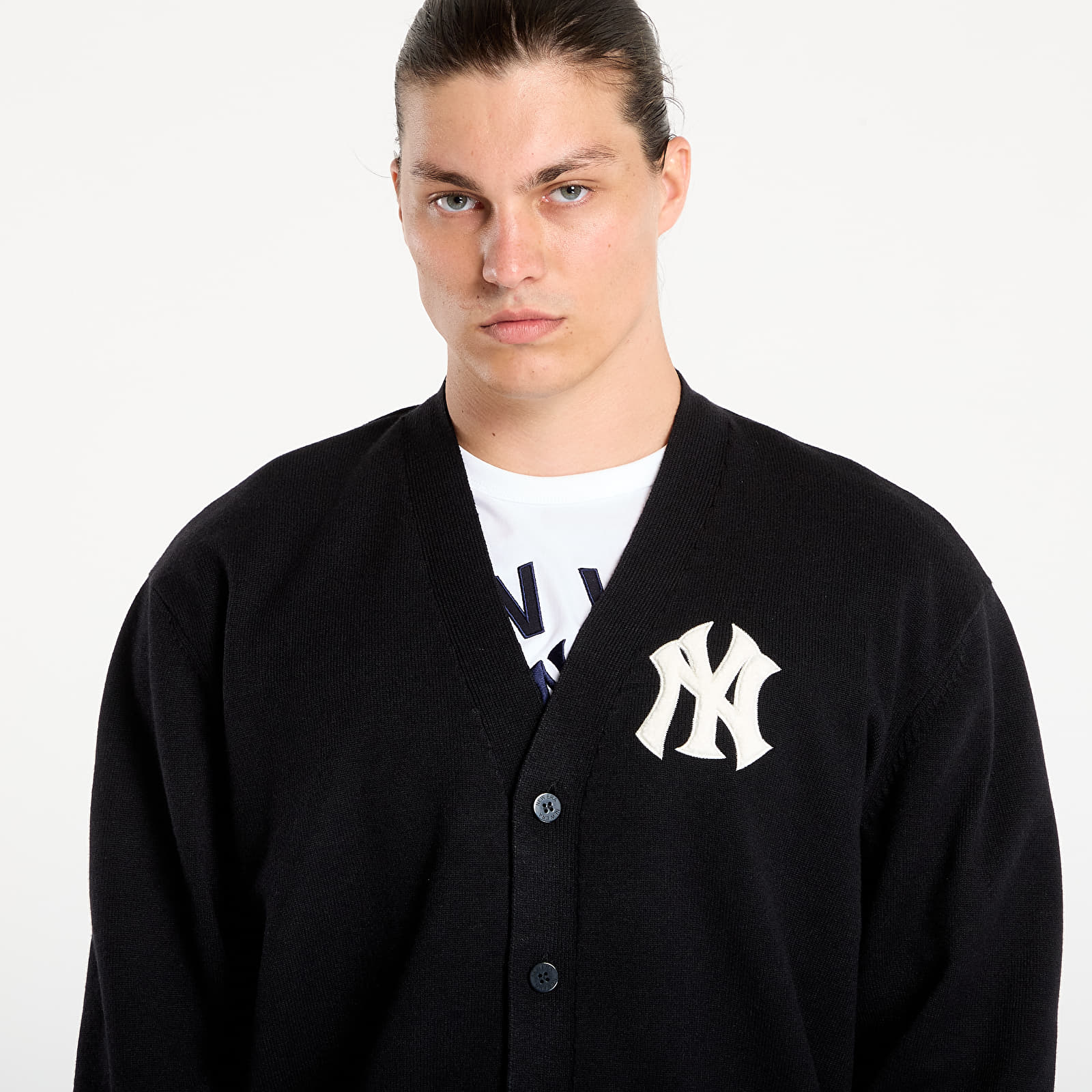 Men's sweaters New Era MLB Knit Cardigan New York Yankees UNISEX Black