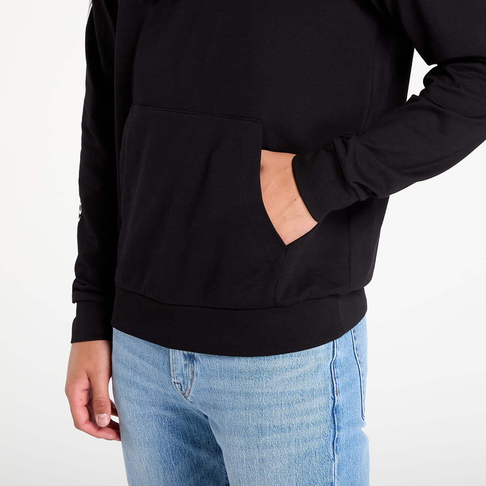 Hoodies and sweatshirts  EA7 Emporio Armani Train Logo Series M Hoodie Rn Black/White