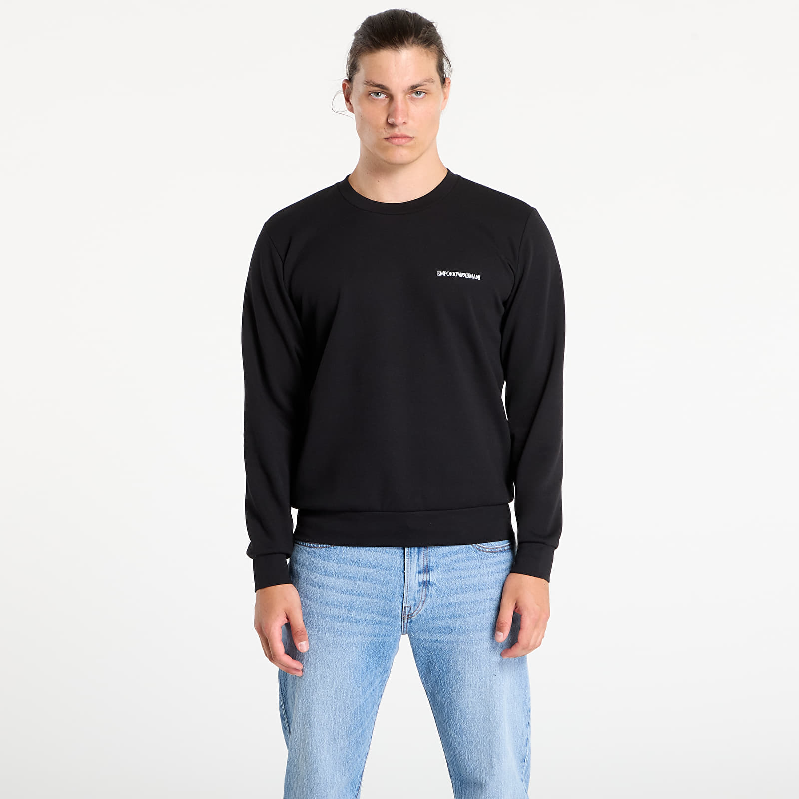 Hoodies and sweatshirts  EA7 Emporio Armani Crew Neck Sweatshirt Black