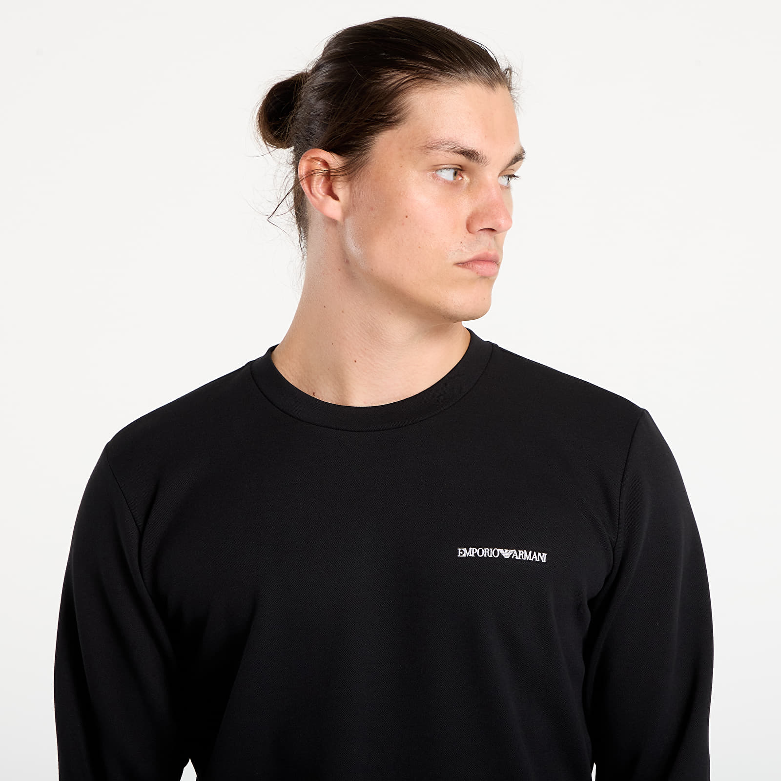 Hoodies and sweatshirts  EA7 Emporio Armani Crew Neck Sweatshirt Black