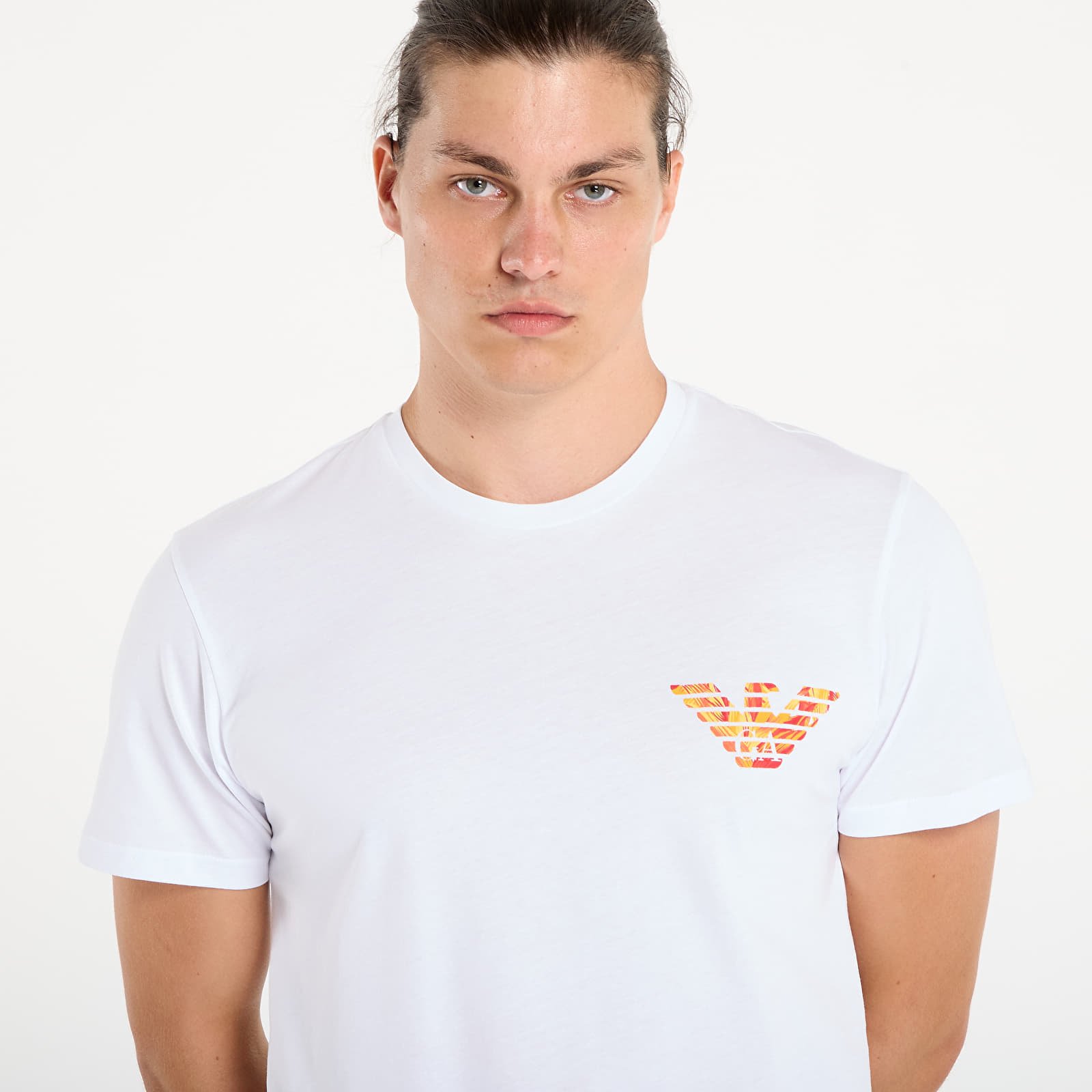 T-shirts EA7 Emporio Armani Crew Neck T-Shirt White Print Eagle
