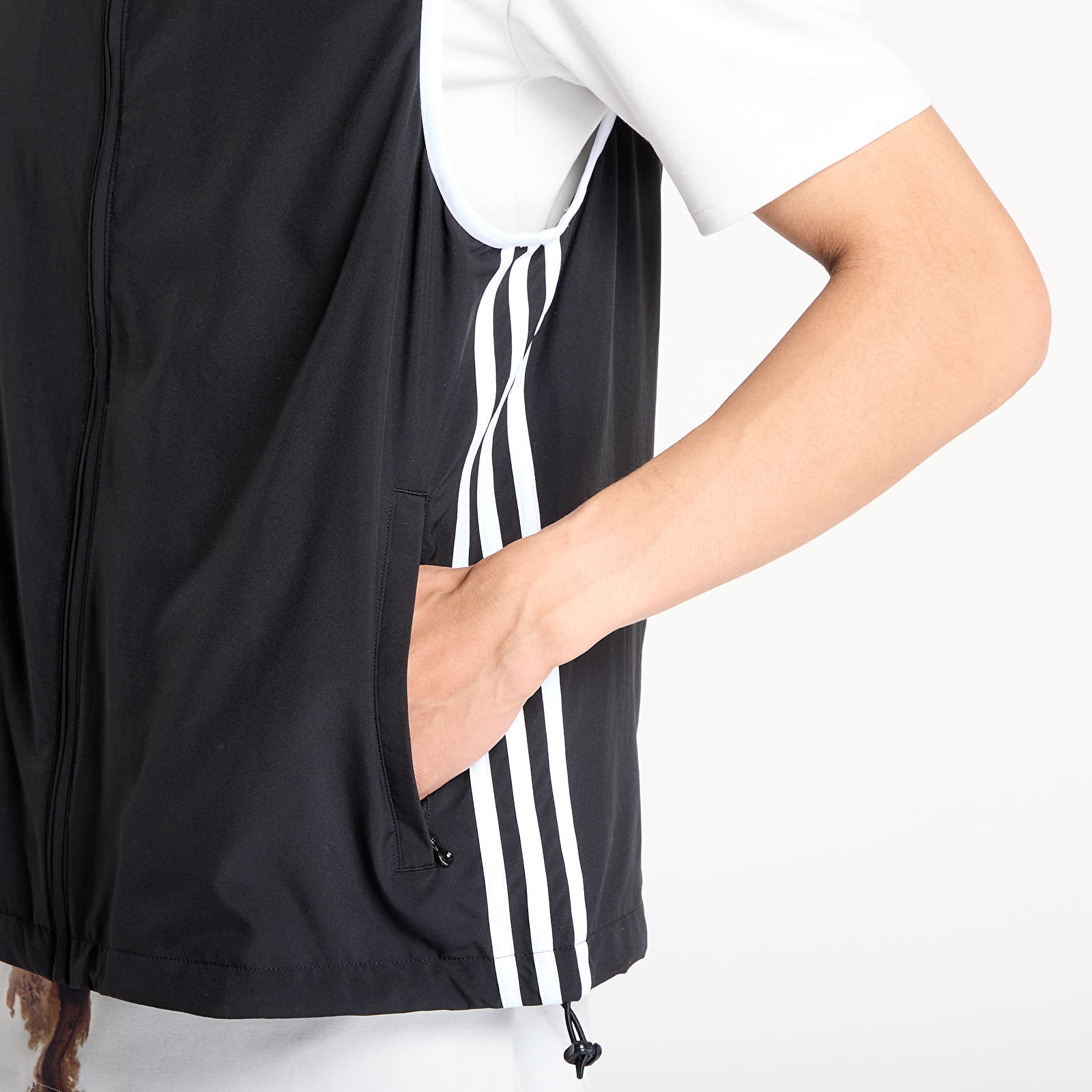 Men's vests adidas Adicolor Vest Black/ Black