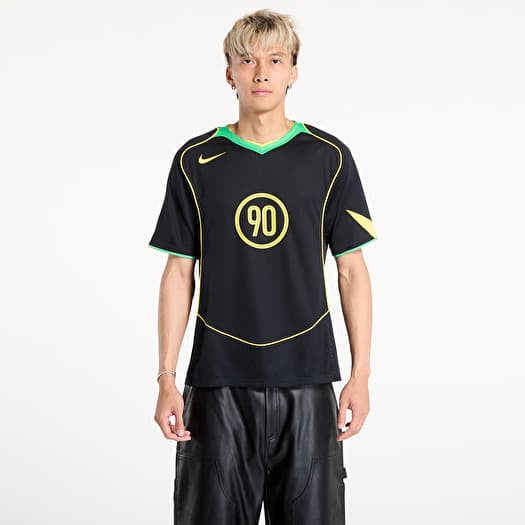 Jersey Nike Total 90 Men's Dri-FIT Soccer Jersey Black/ Green Spark/ Opti Yellow