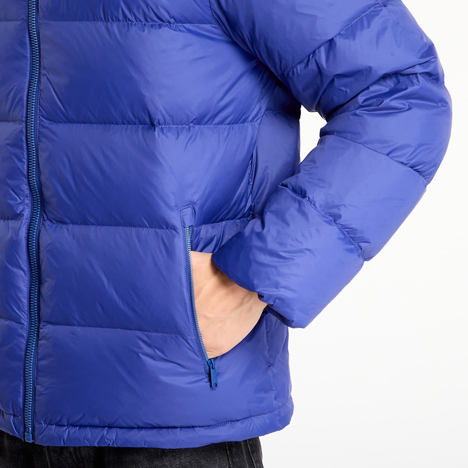 Daunenjacken für Männer Calvin Klein Jeans Ls Nylon Zip Off Hooded Jacket Blue