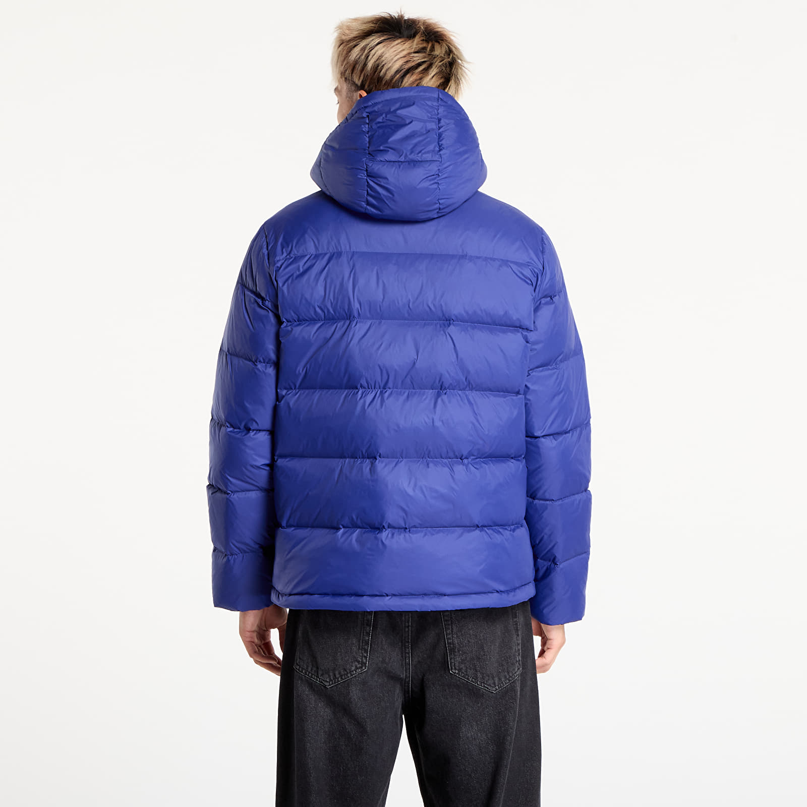 Daunenjacken für Männer Calvin Klein Jeans Ls Nylon Zip Off Hooded Jacket Blue