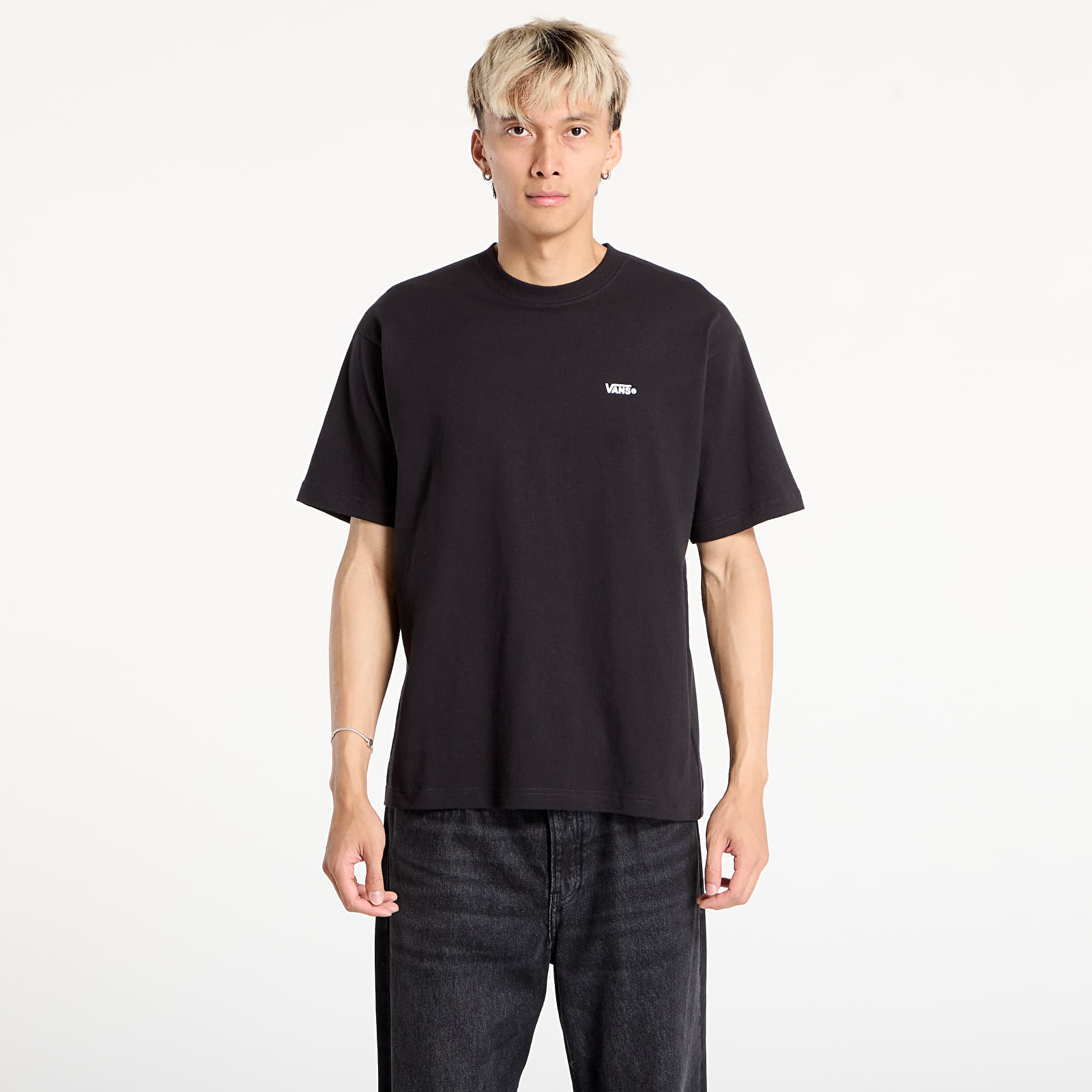 Men's T-shirts Vans Original Standards Stat Black/ White